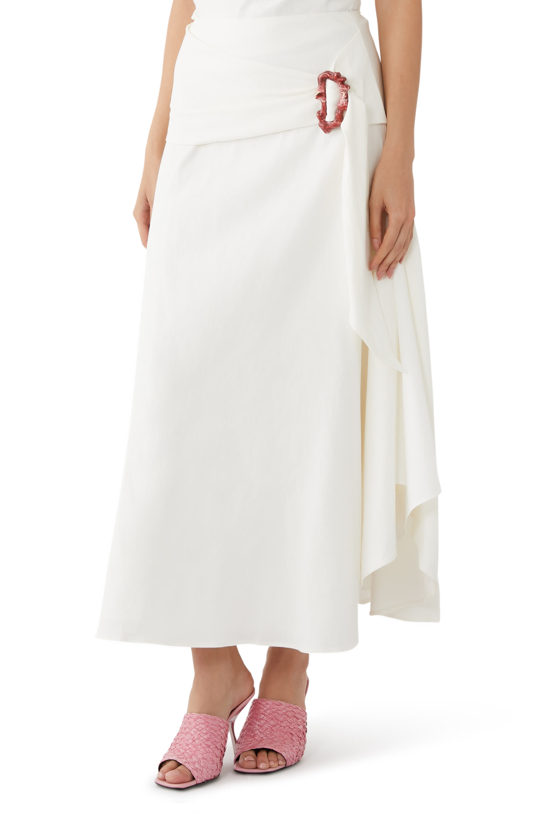 Ingrid Gathered Maxi Skirt