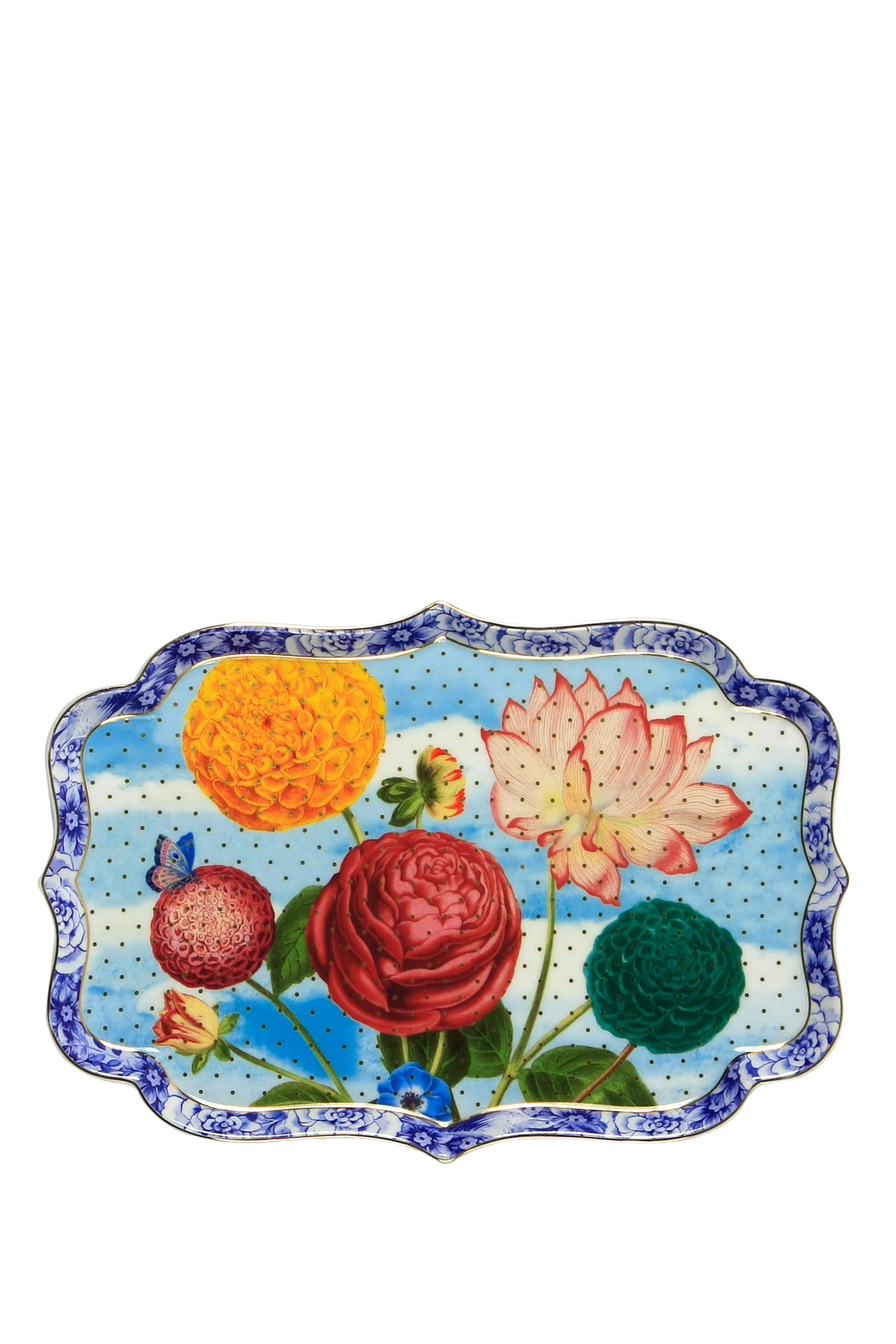 Royal Flowers Tray