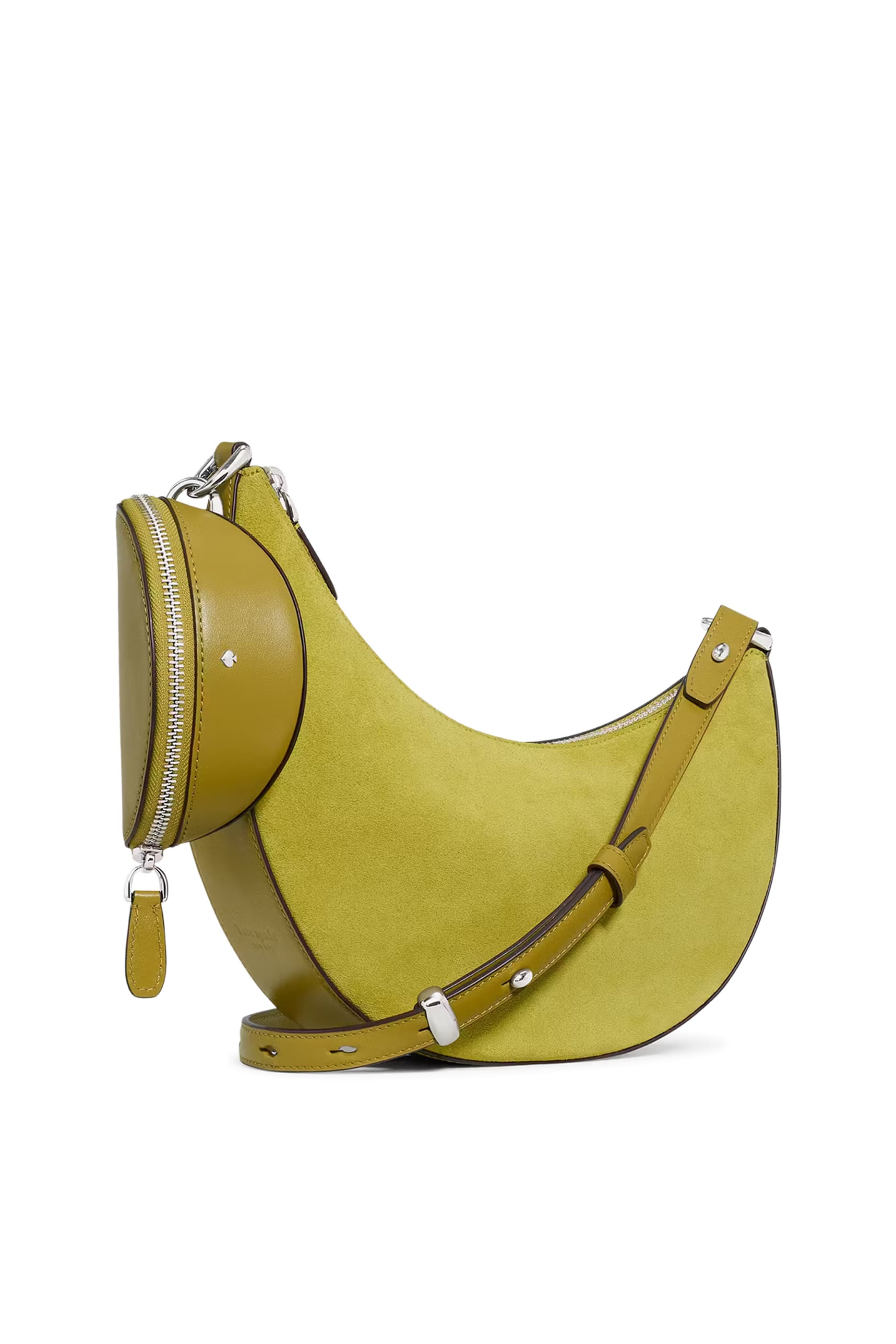 Duo Suede Crossbody Bag