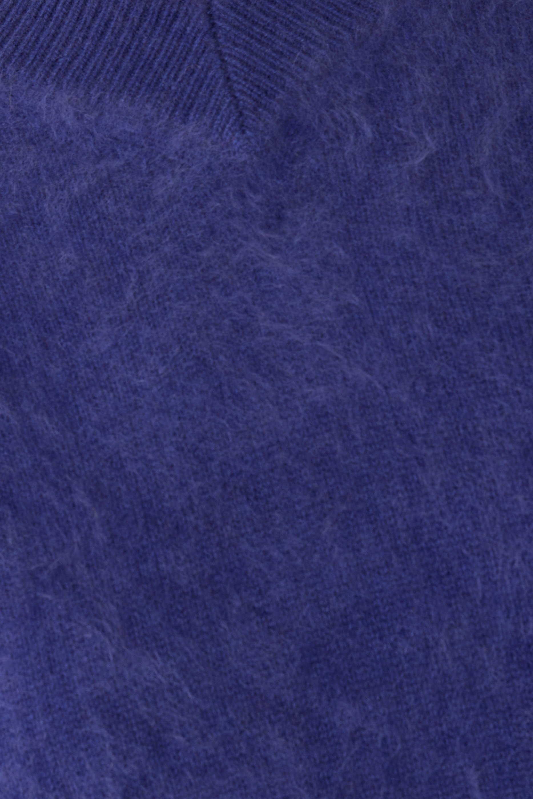 Jada Brushed Cashmere V-Neck Sweater