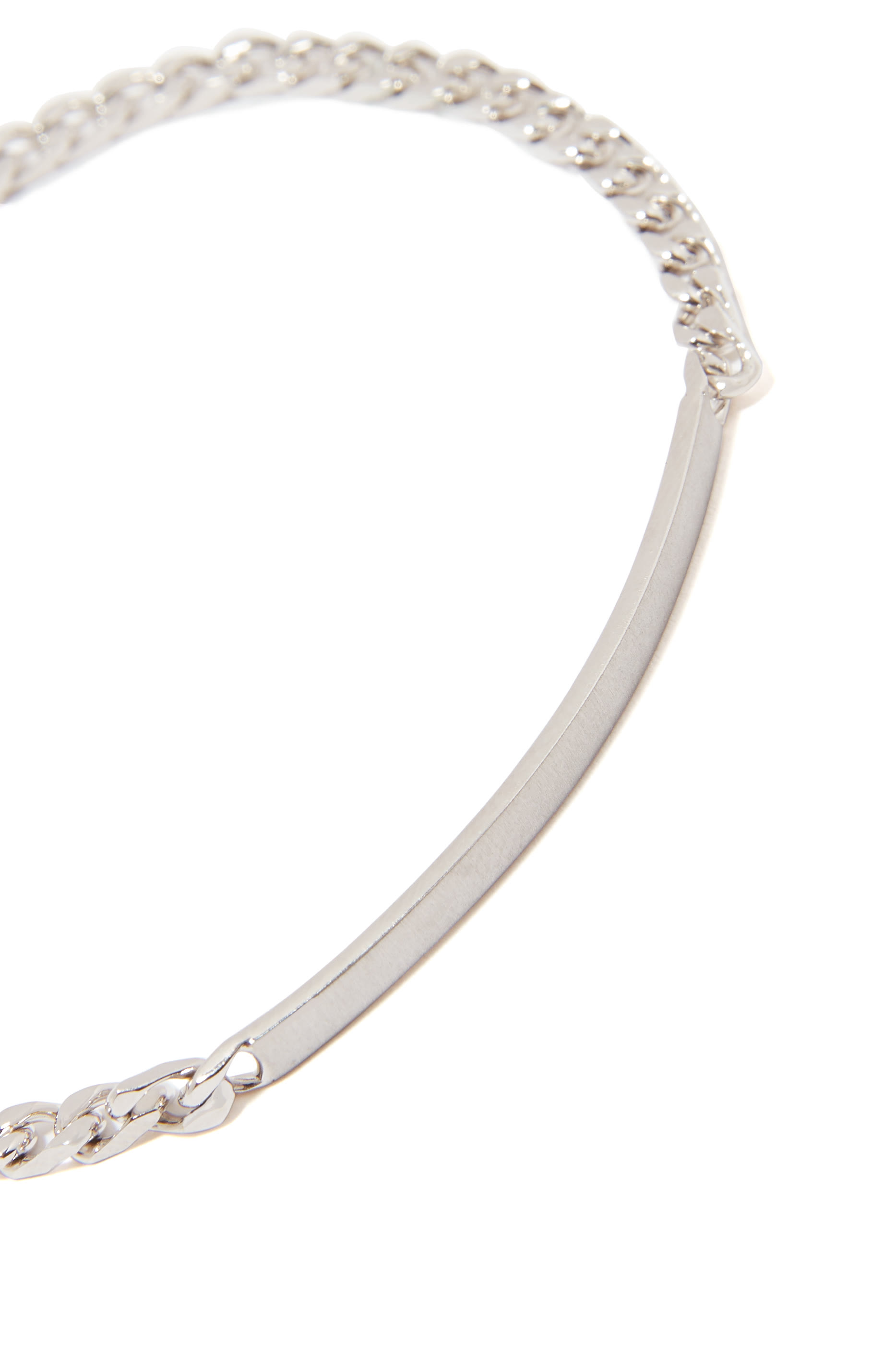 ID Chain Silver Bracelet