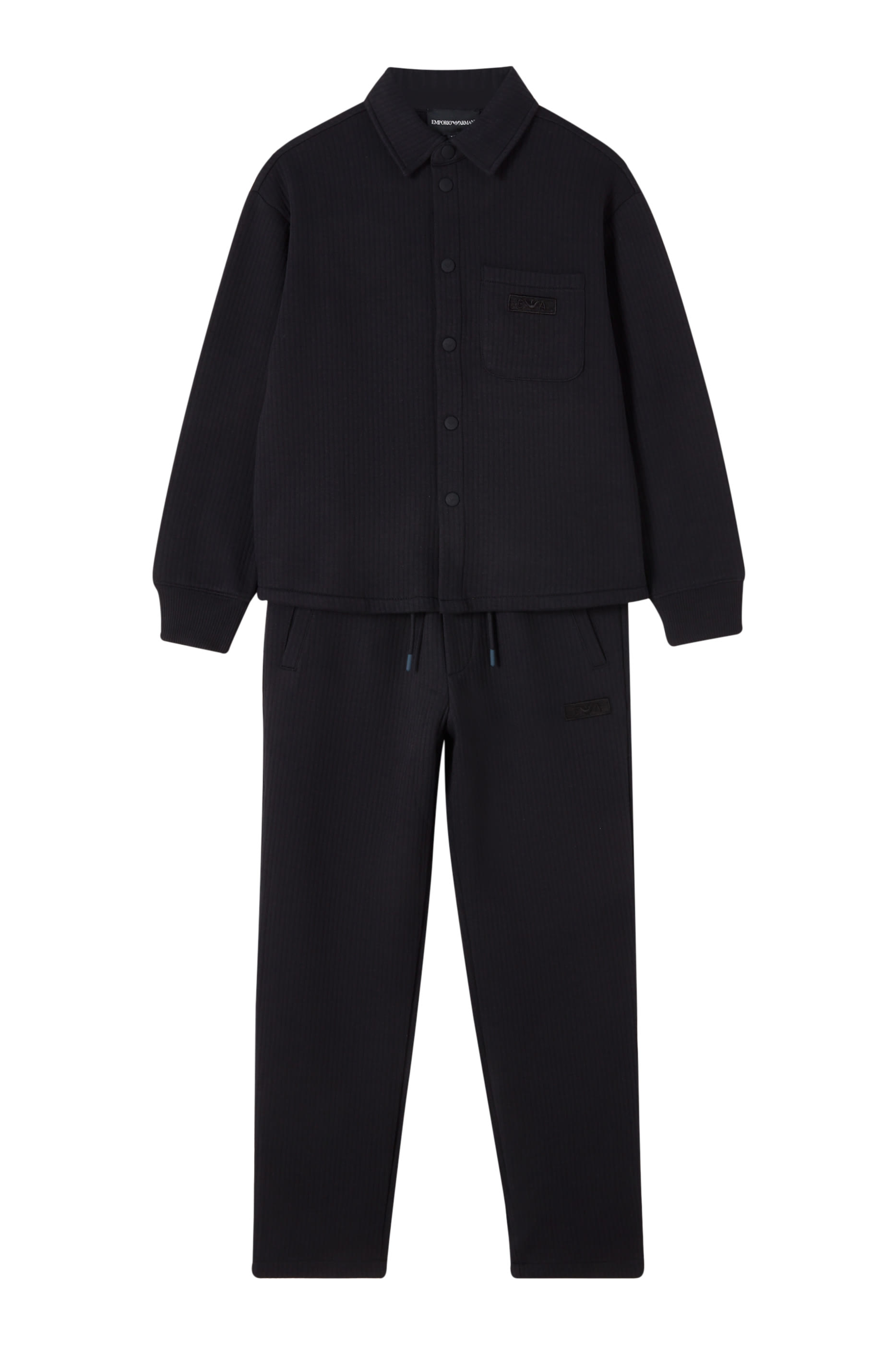 Kids Logo-Plaque Shirt