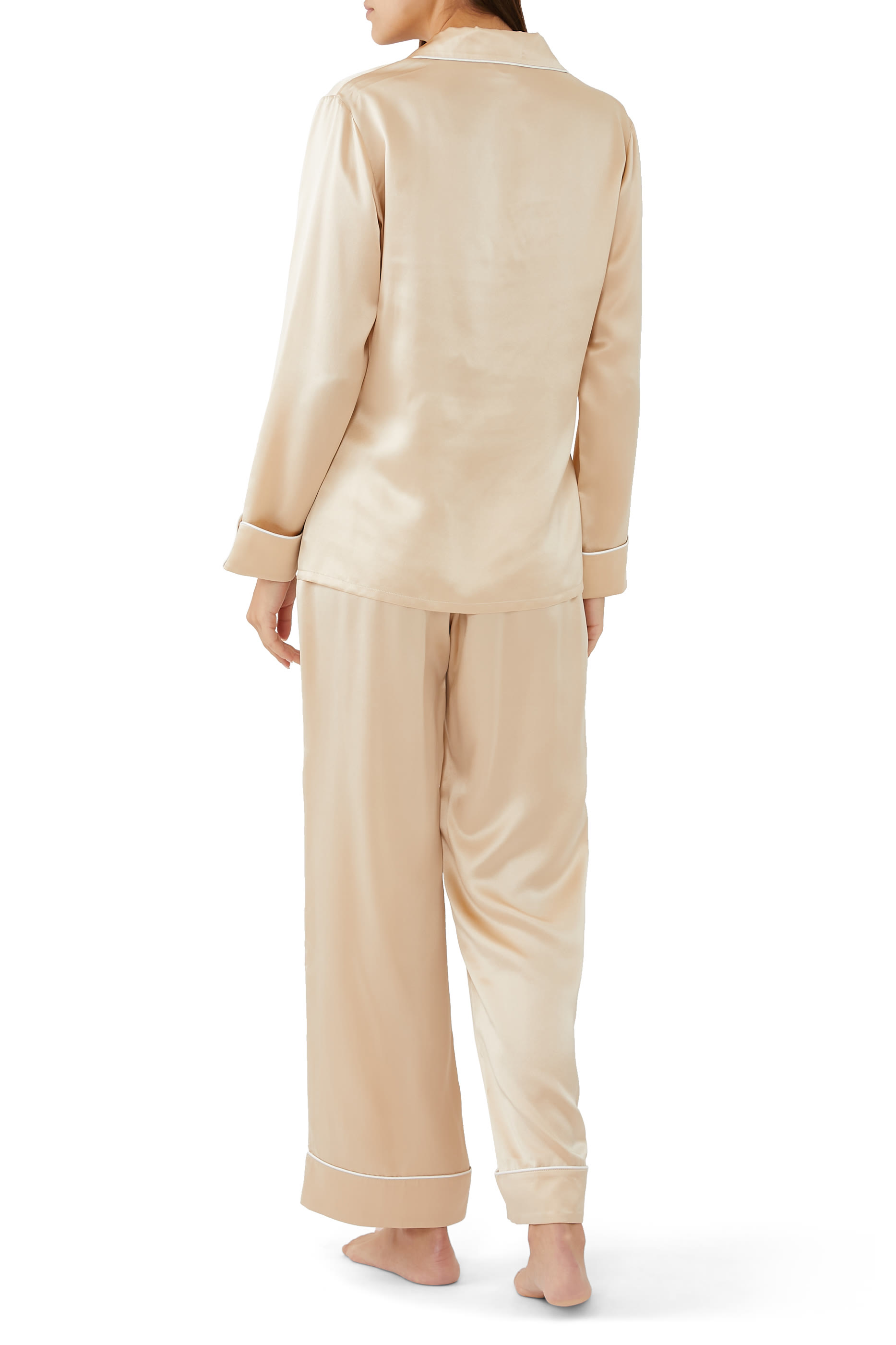 Coco Silk Long Pajama Set