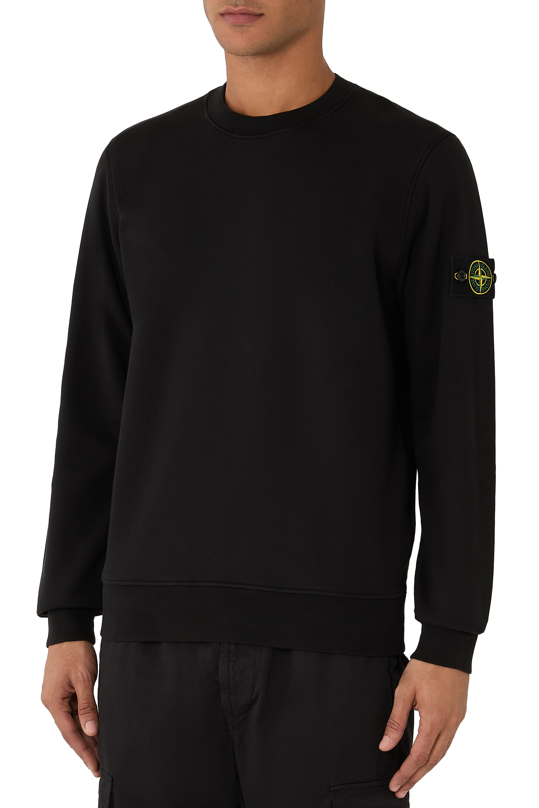 Organic Cotton Fleece Crewneck Sweatshirt 