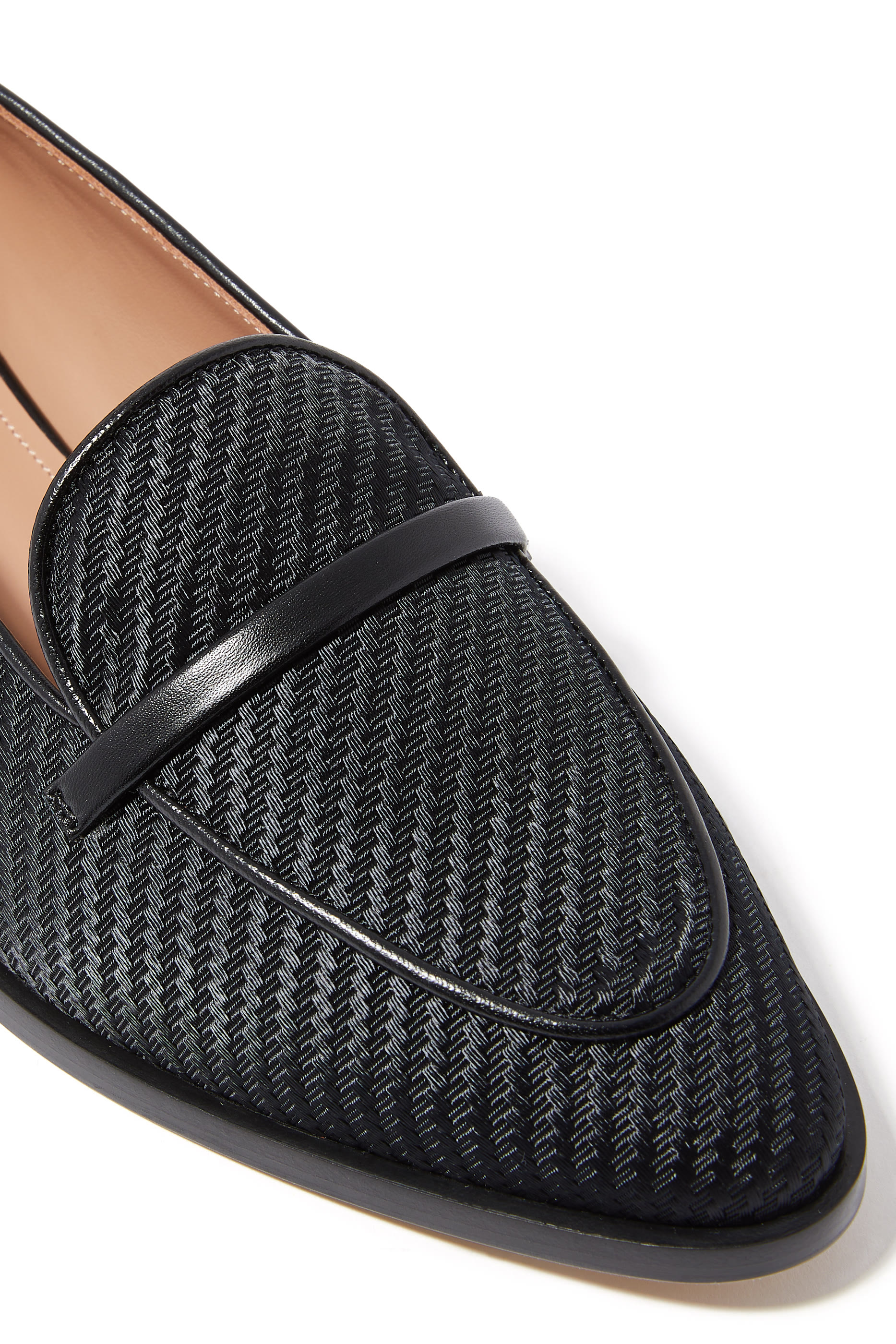 Elongated Almond Toe Loafers