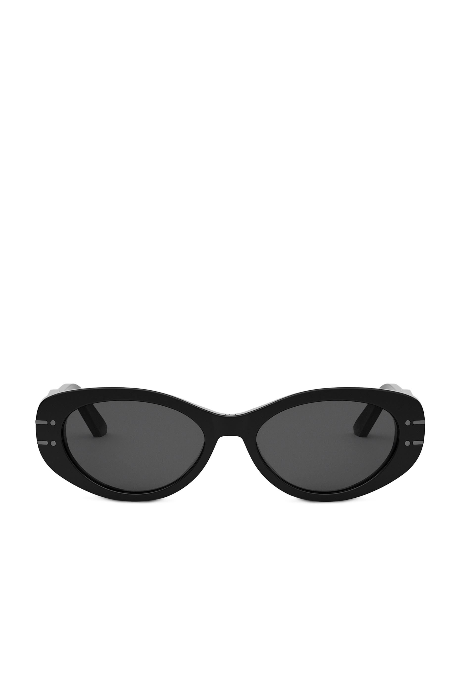 DiorSignature B8U Black Oval Sunglasses