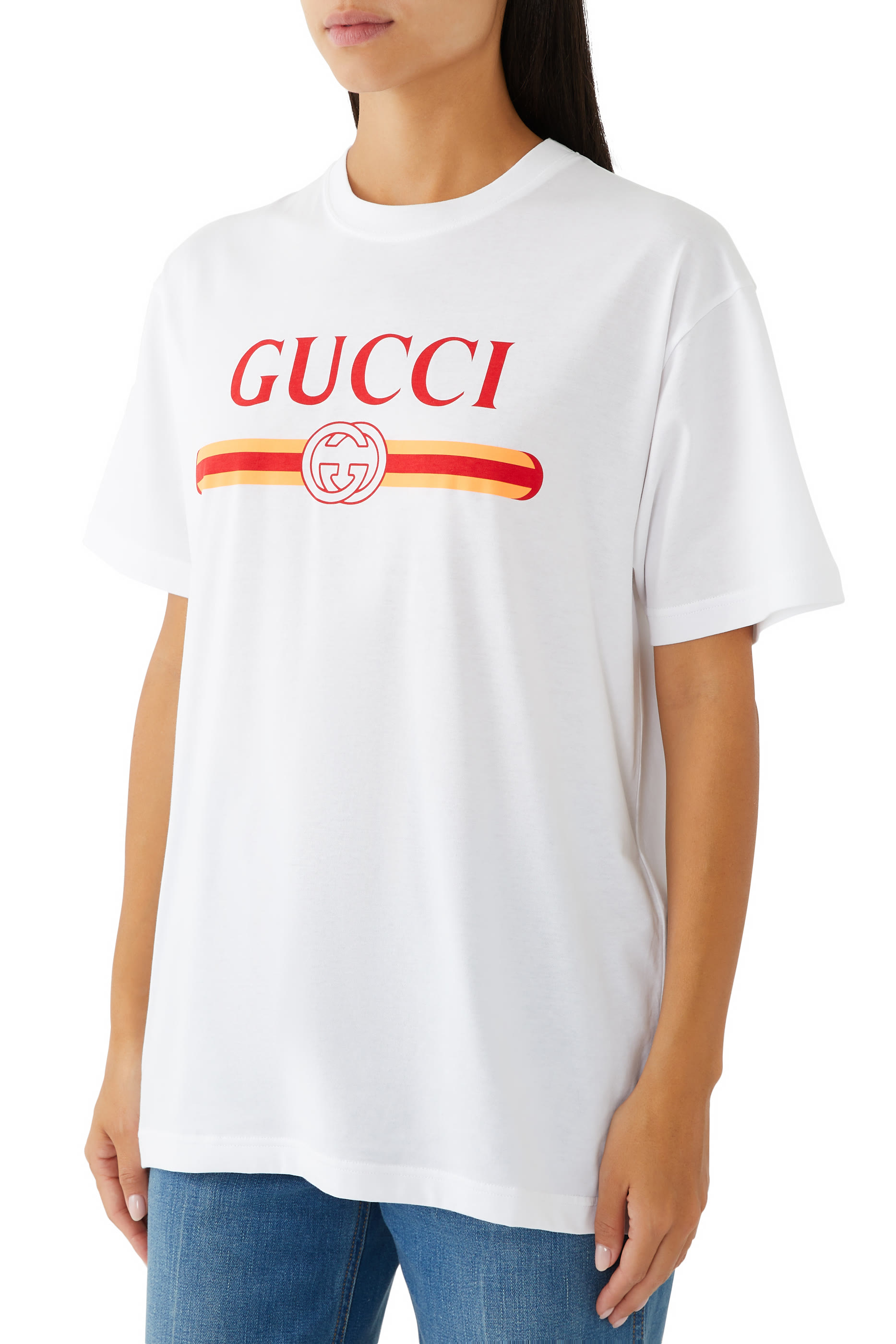 Logo-Print Cotton Jersey T-Shirt