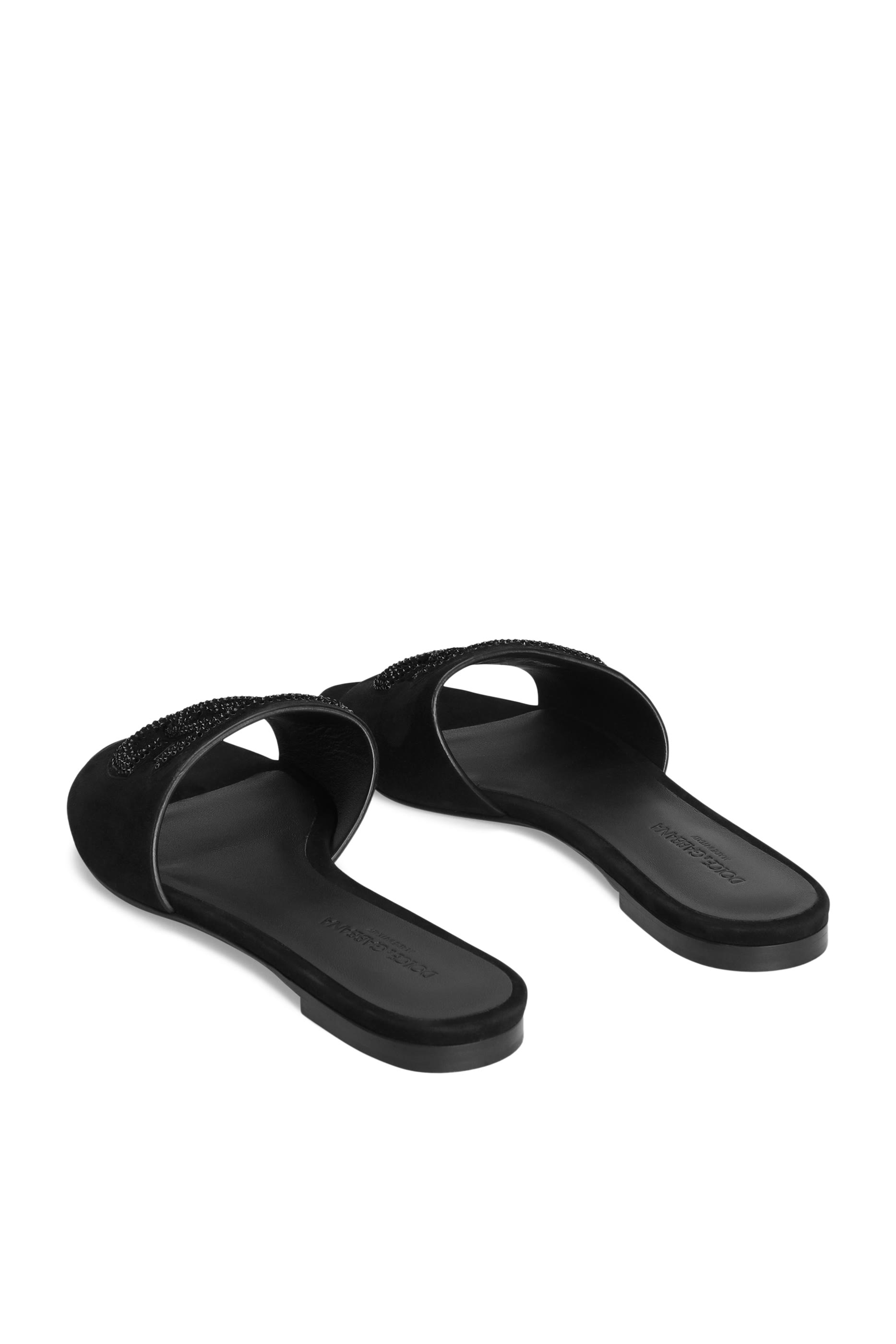 Rhinestone-Embellished Slides