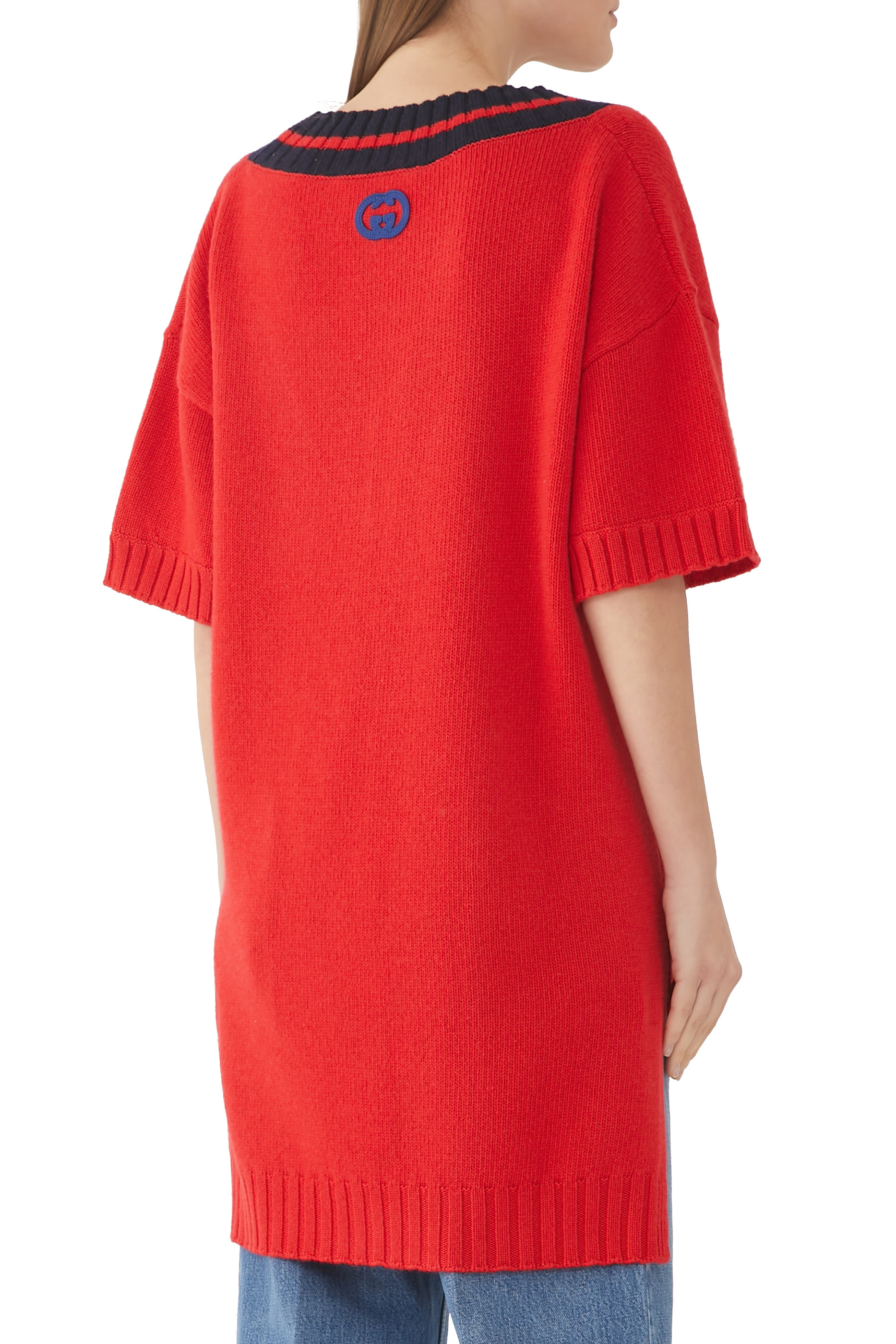 Interlocking G Wool Dress