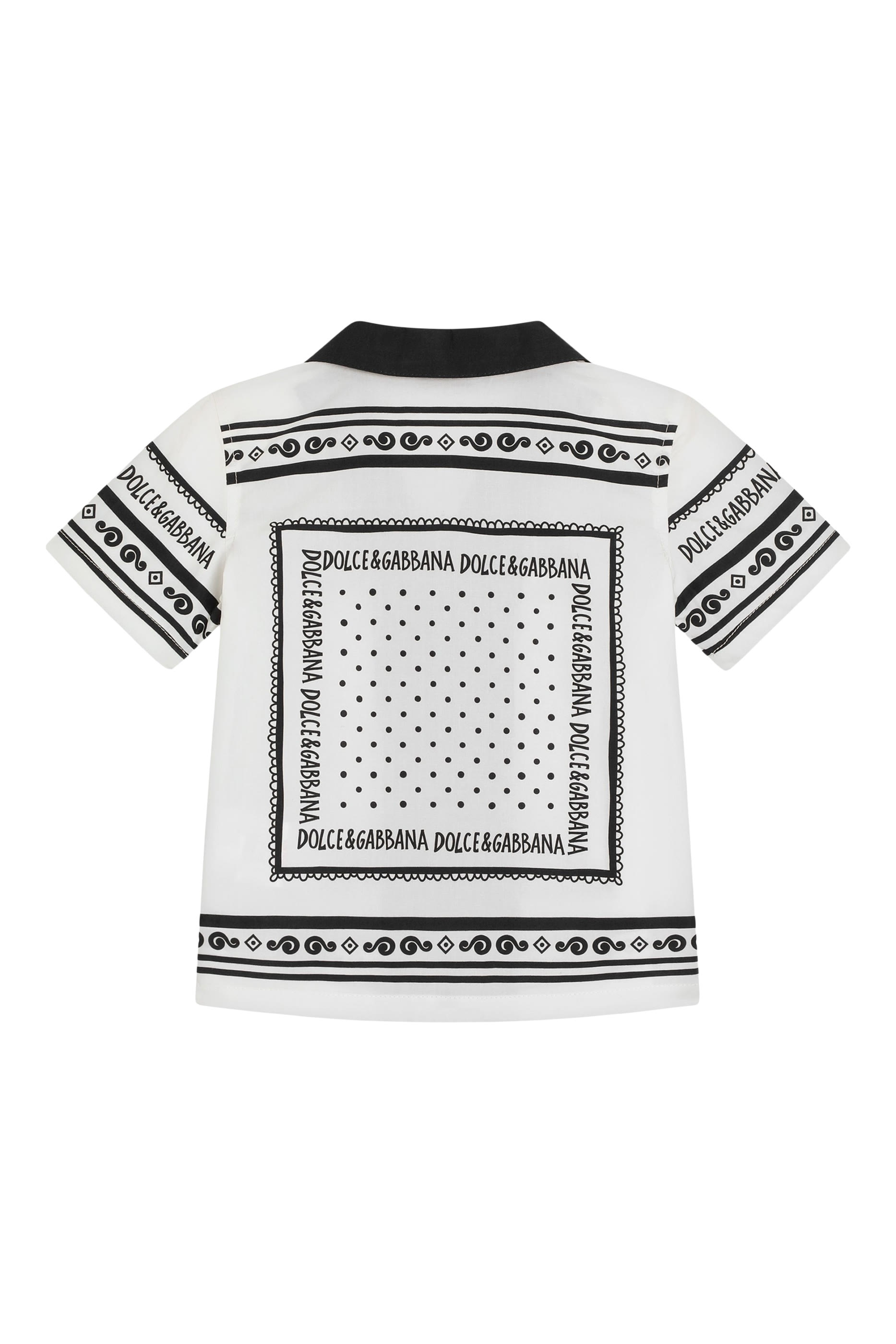 Kids Bandanna Print Poplin Shirt