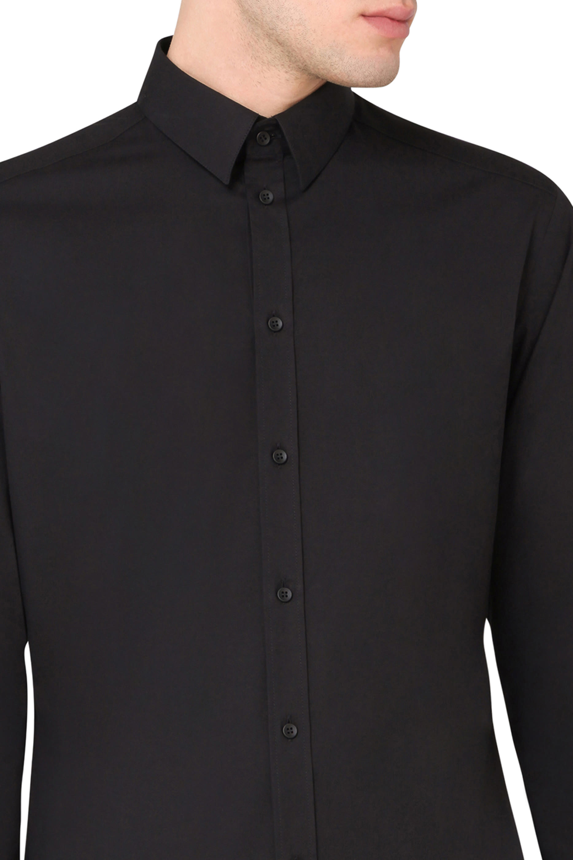 Slim-Fit Cotton Shirt