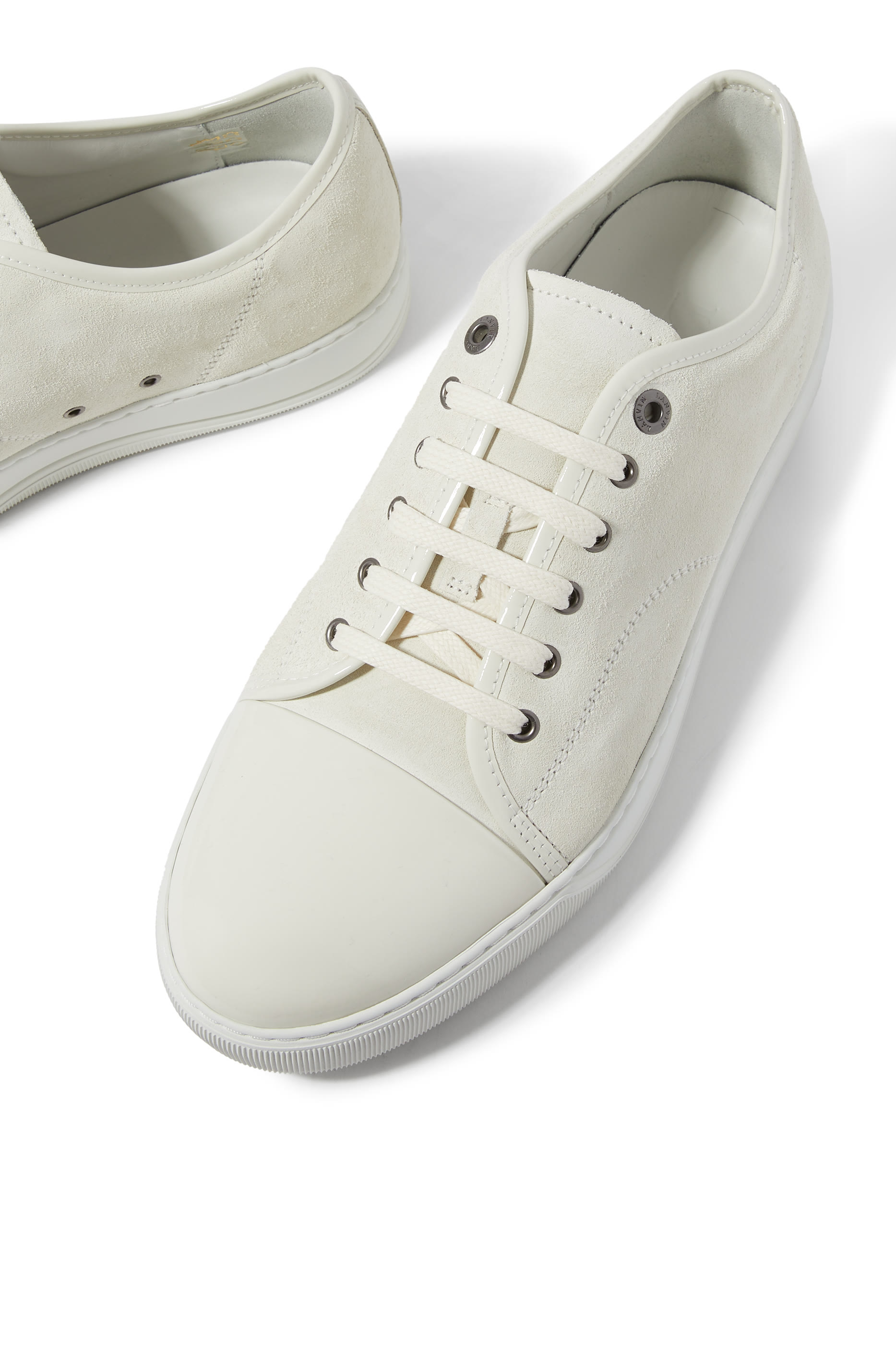 DBB1 Suede and Patent Leather Sneakers