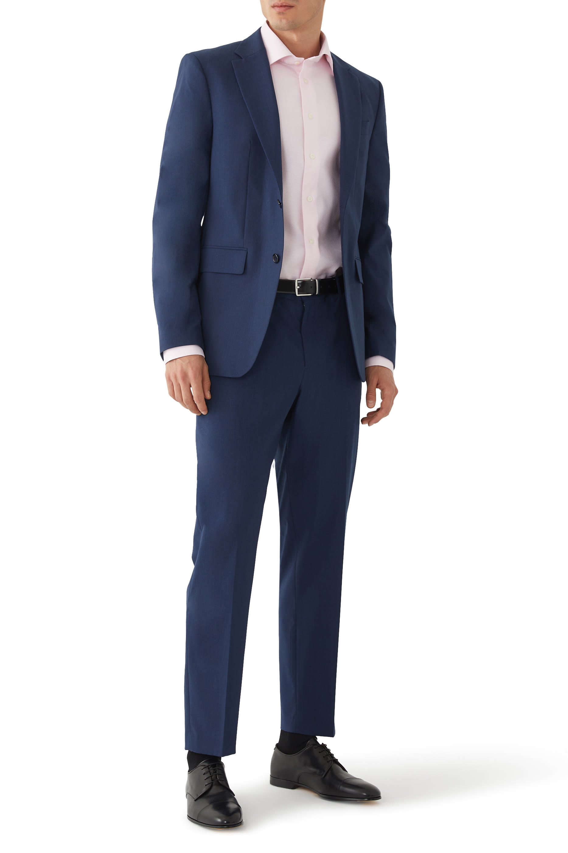 Pana Leather Derby Toe Cap Shoes