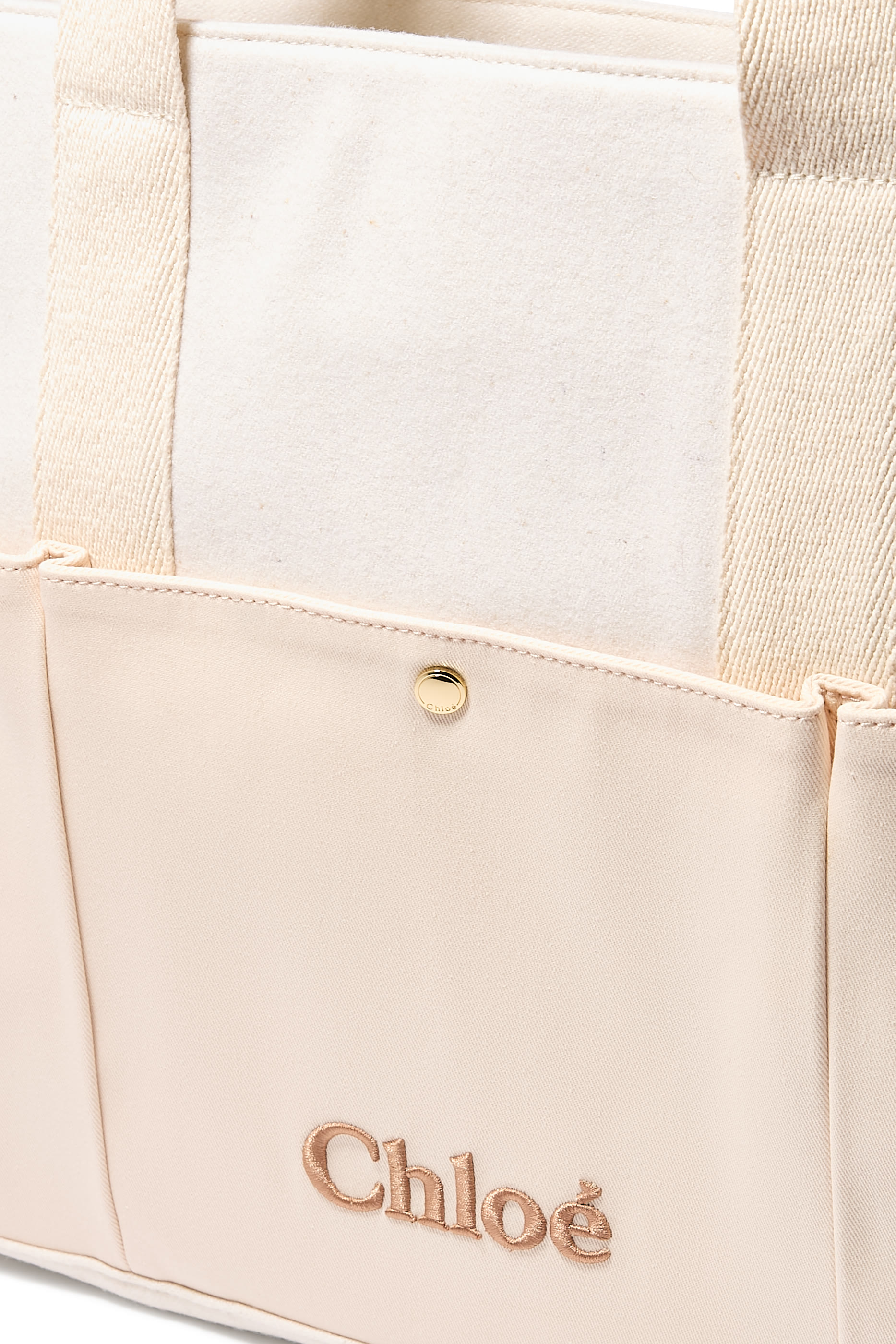 Kids Logo-Embroidered Changing Bag