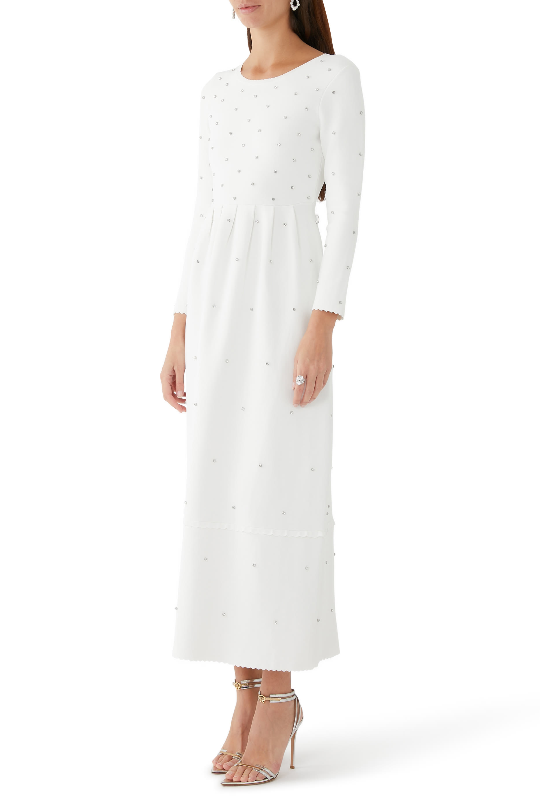 Embellished Knit Gown