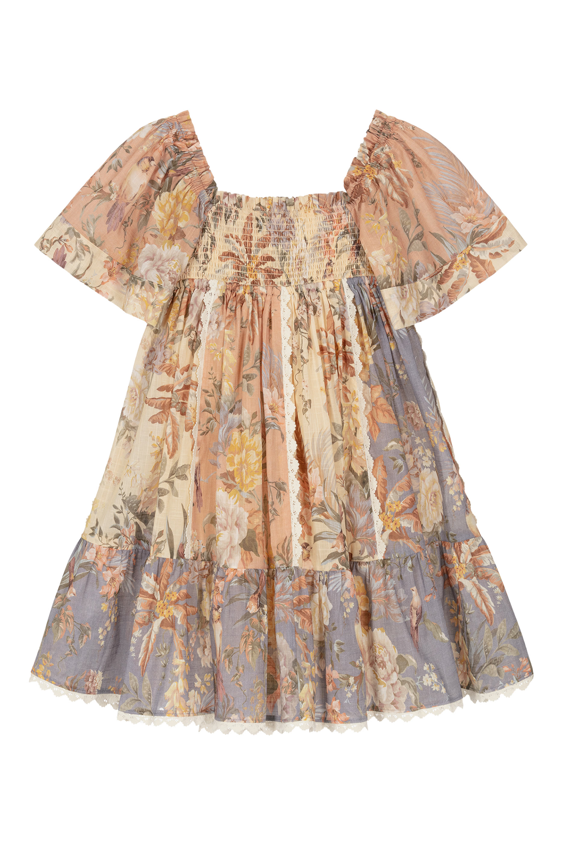 Kids Tallow Paneled Frill Dress