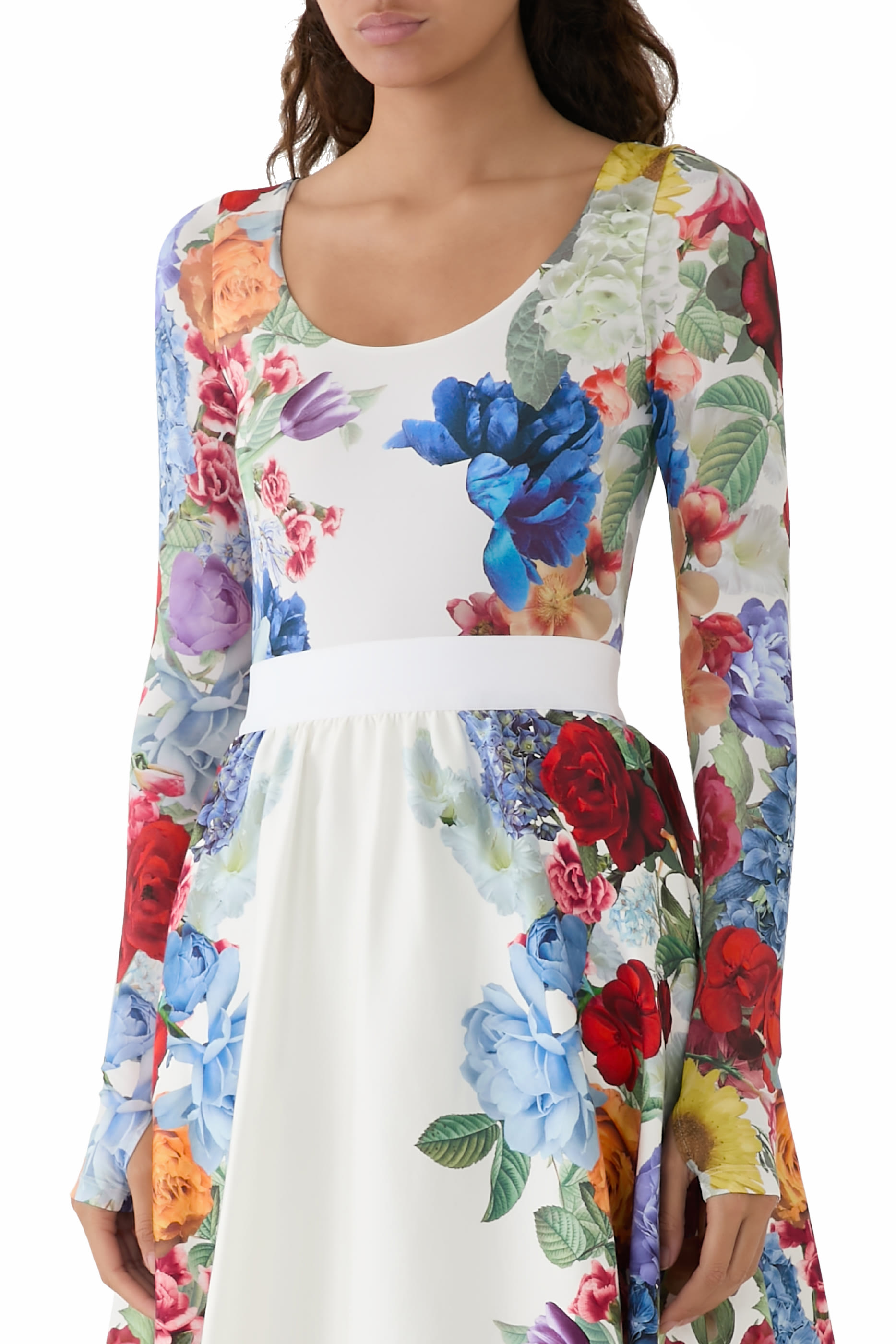 Rhys Ballet Neck Bodysuit 