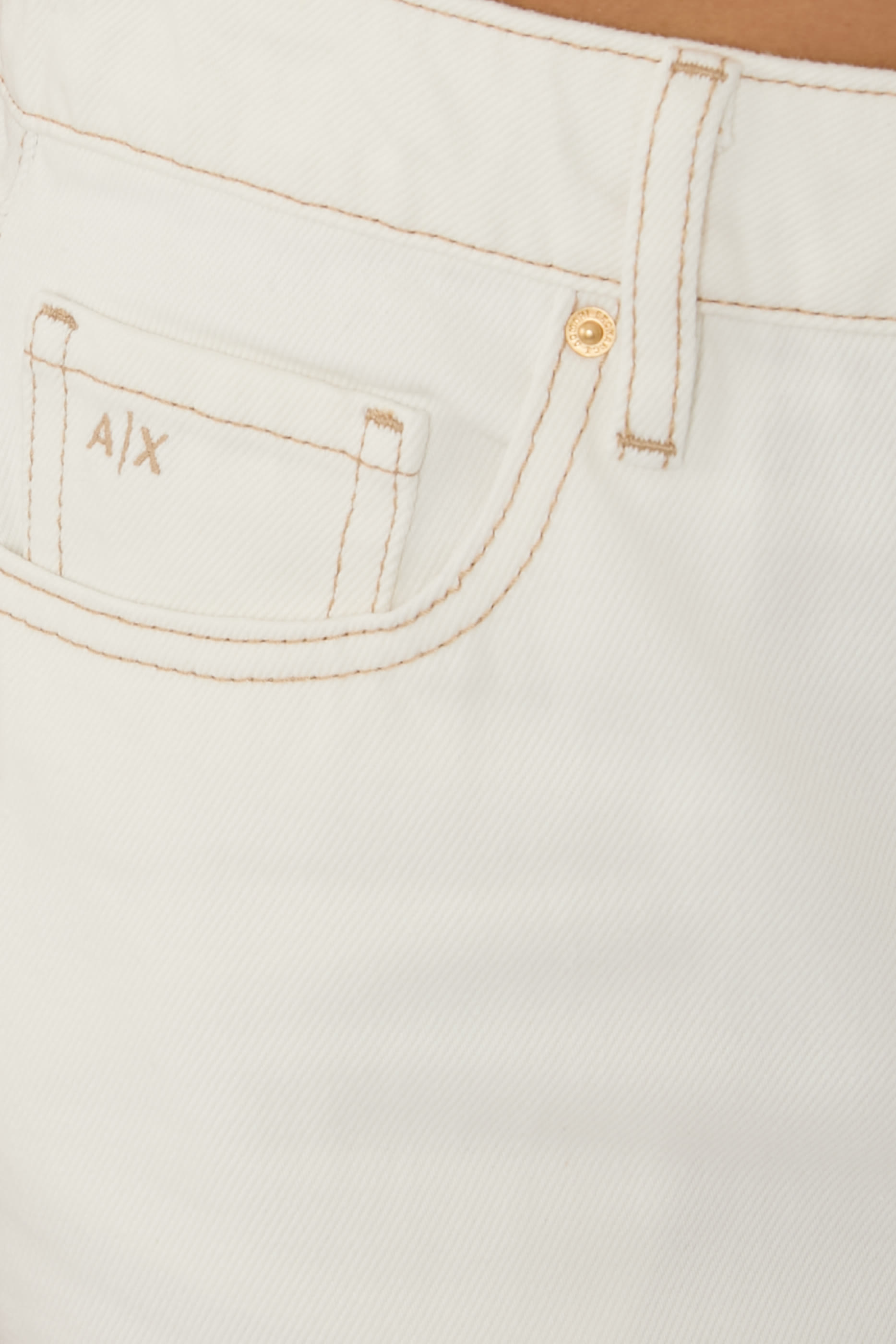 Relaxed Fit Optic White Jeans 