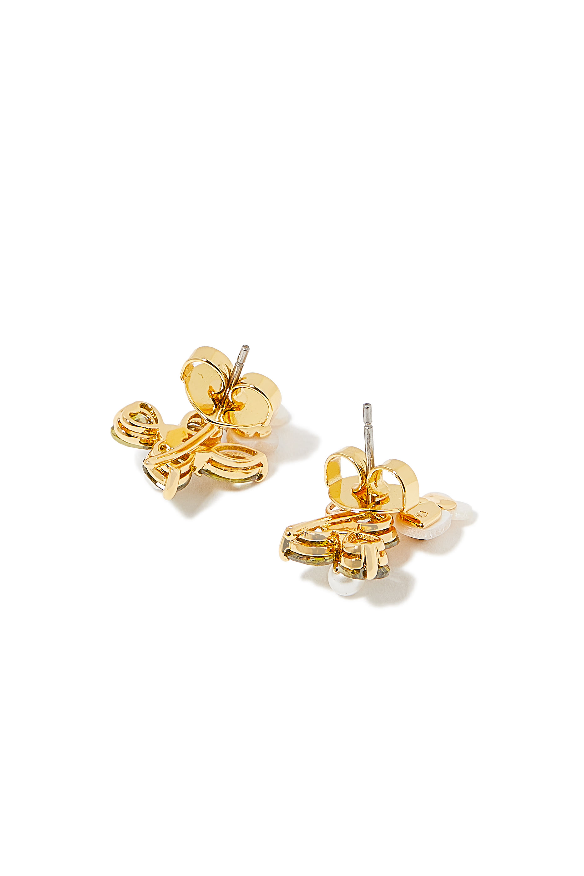 Precious Pansy Studs