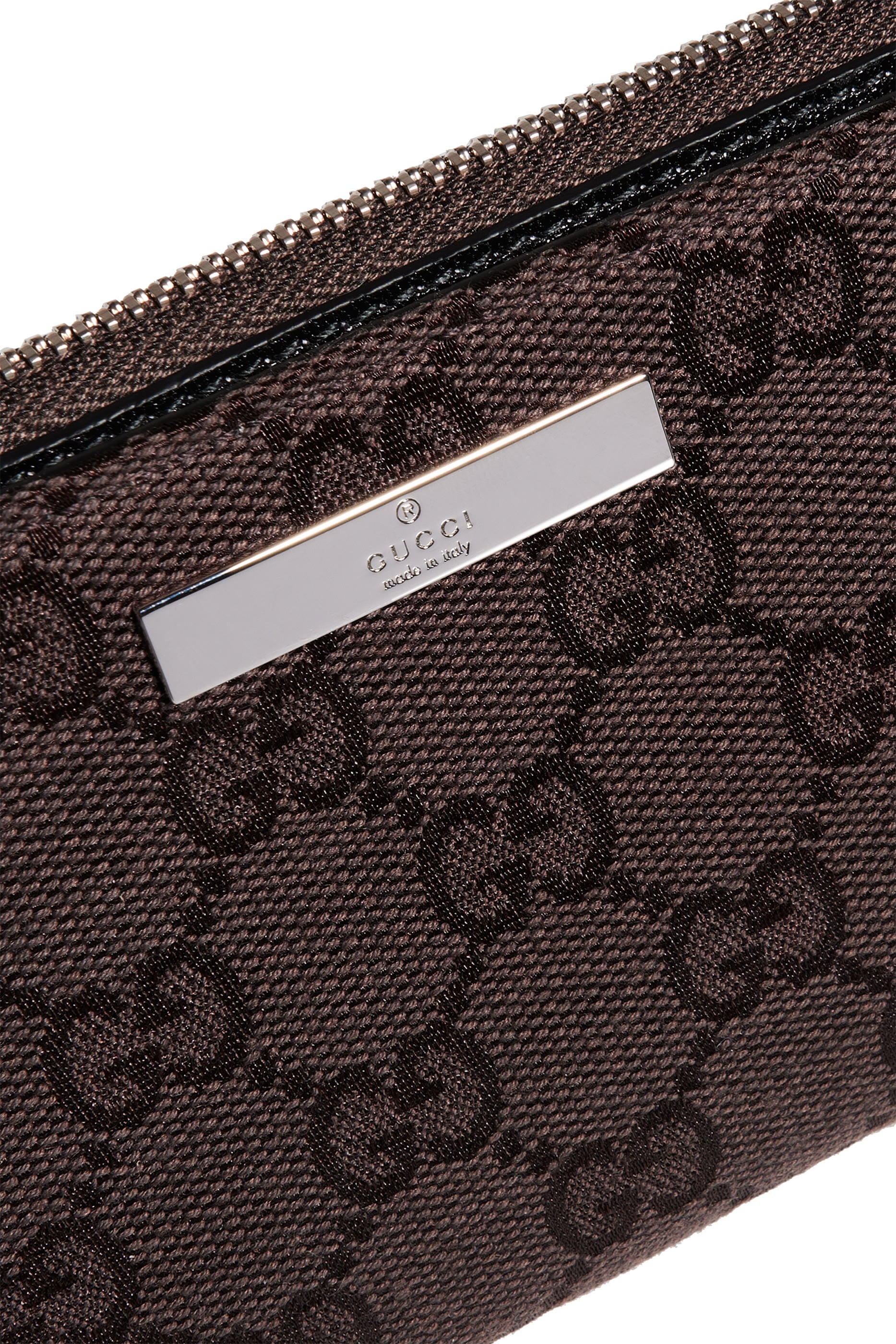 Long Wallet with Logo Plaque