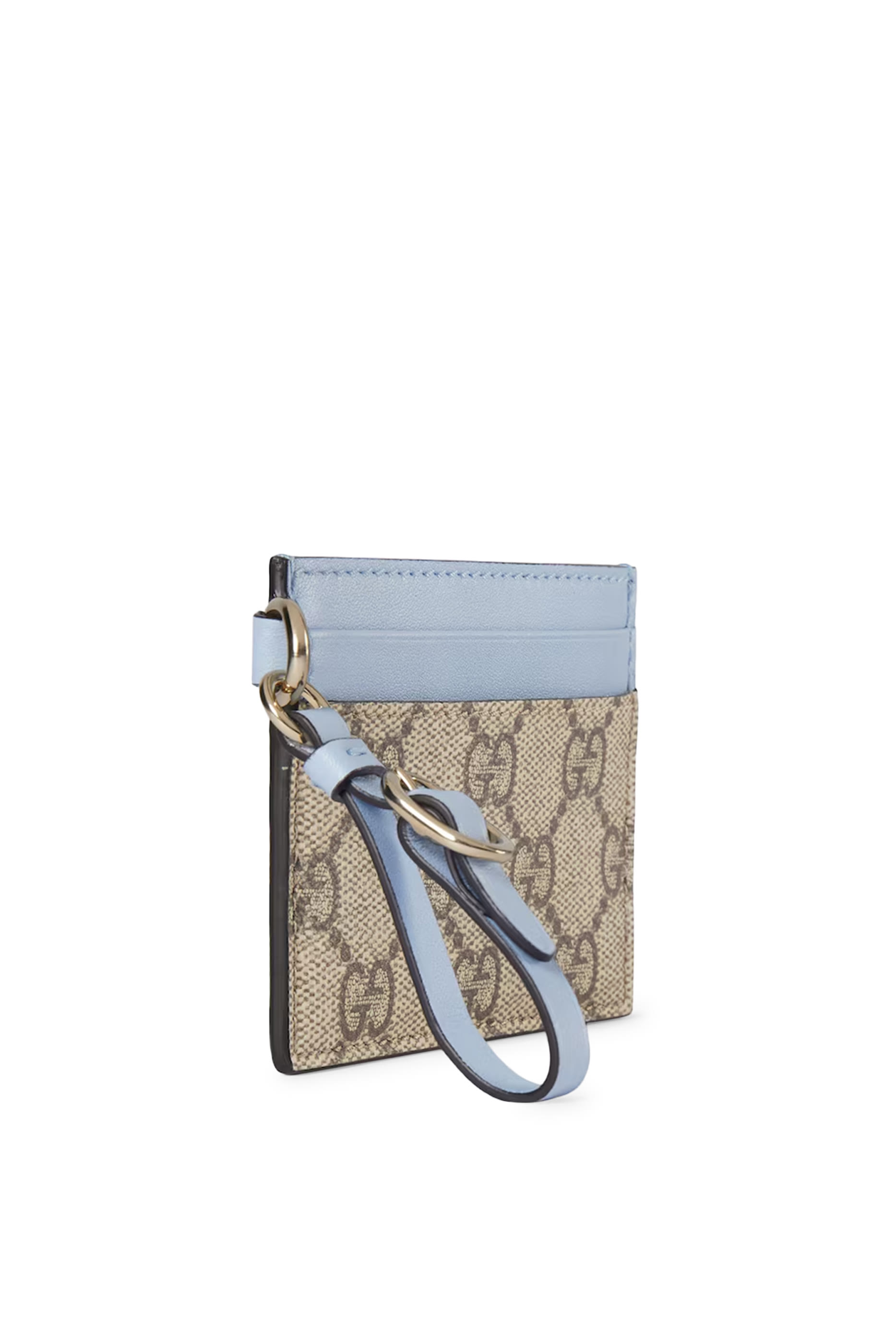 GG Emblem Card Case with Strap