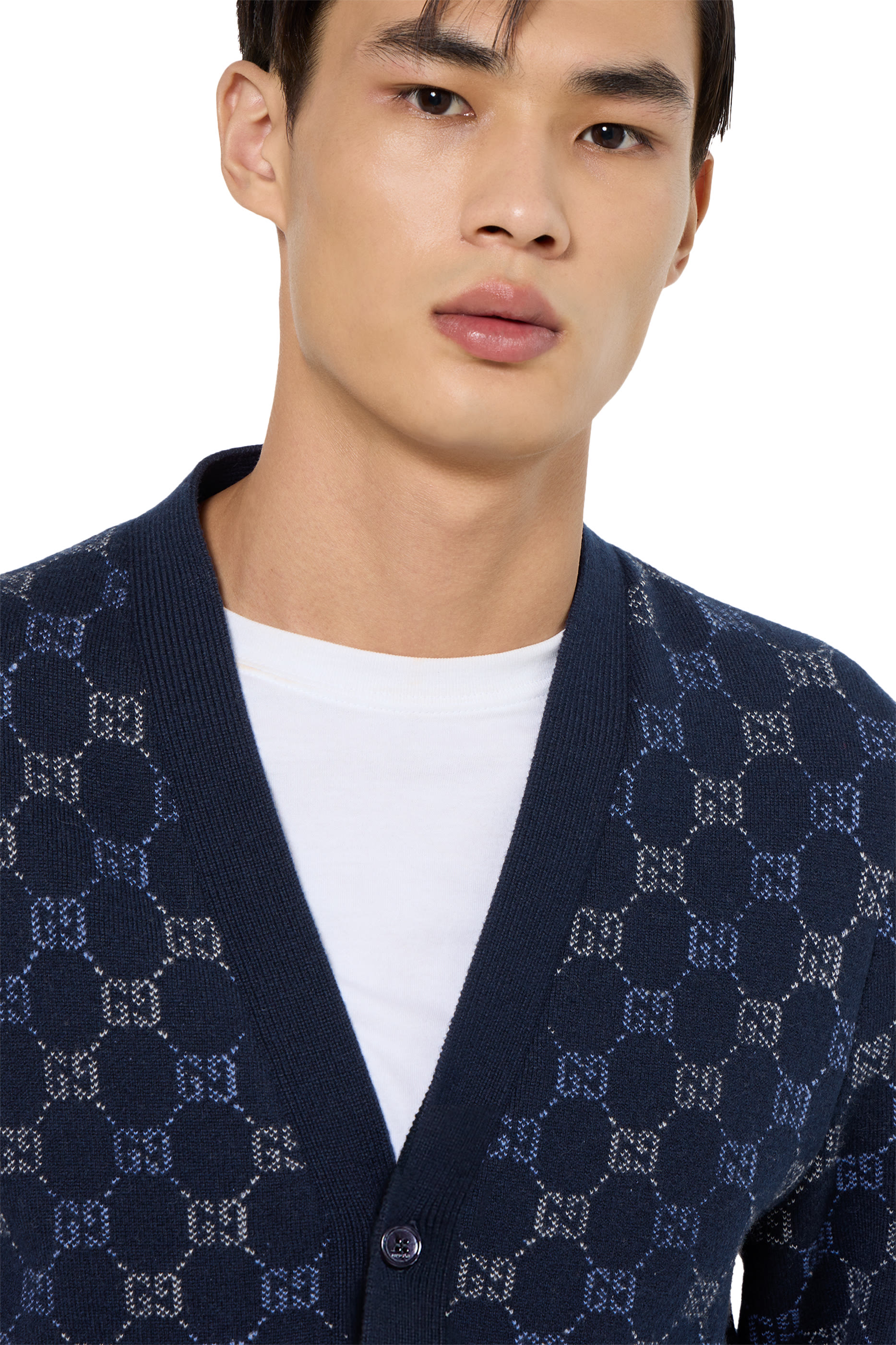 GG Double Wool Knit Sweater