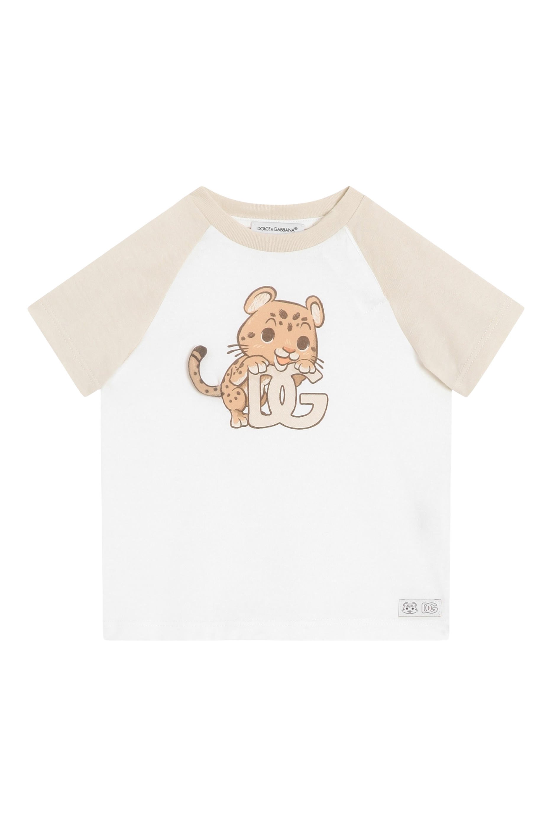 Kids Leopard Motif T-Shirt