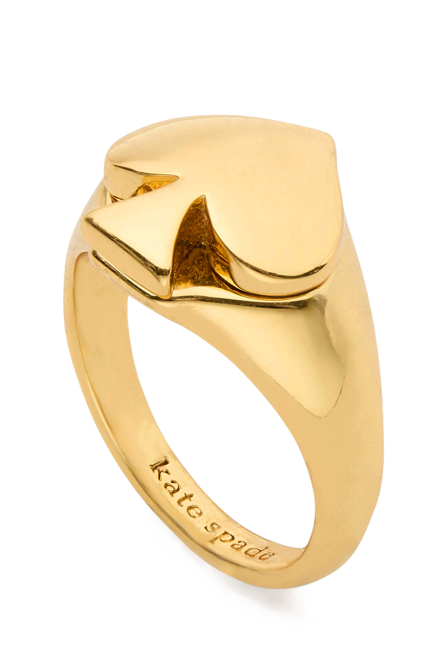 So Spade Signet Ring