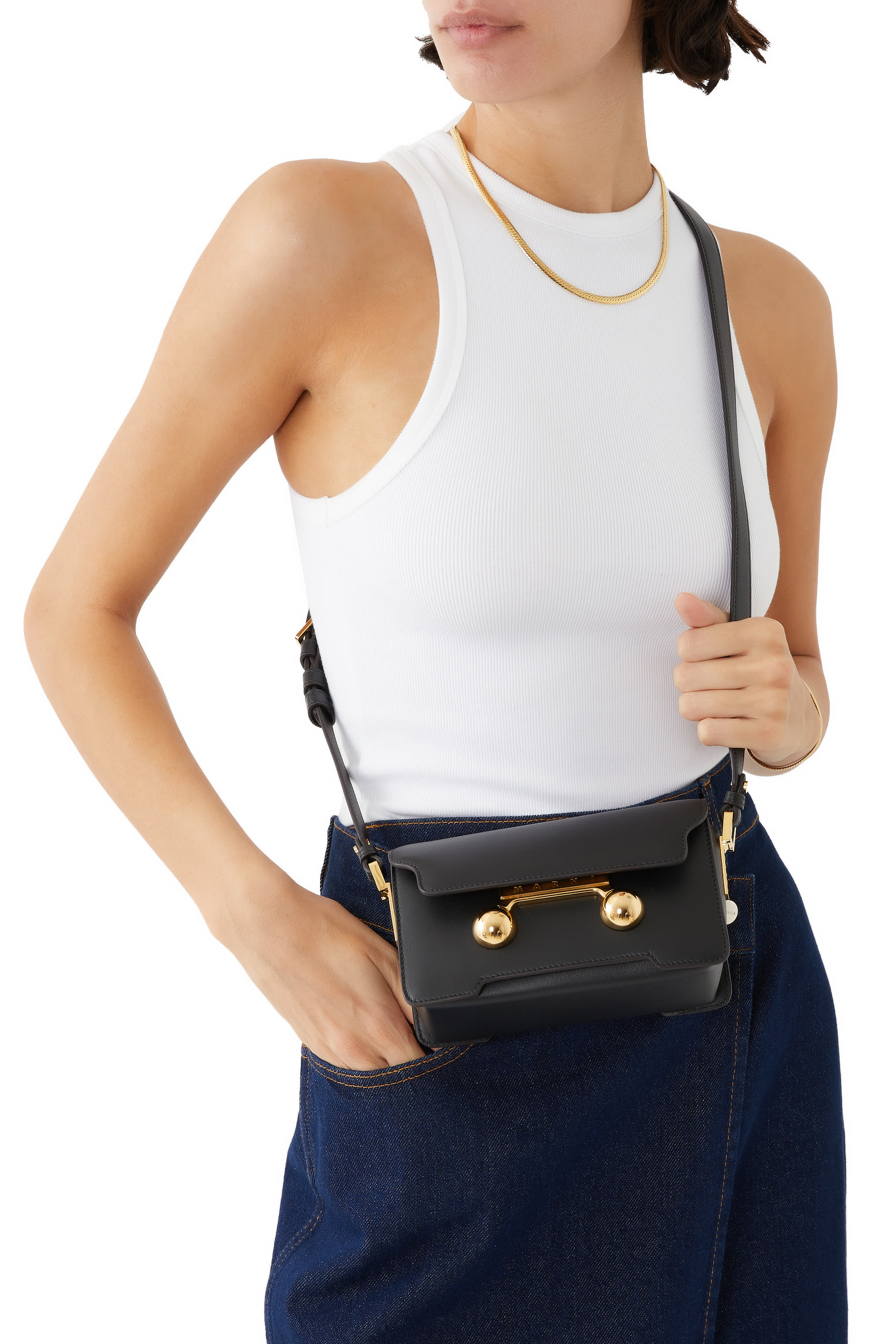 Marni Trunkaroo Mini Shoulder Bag