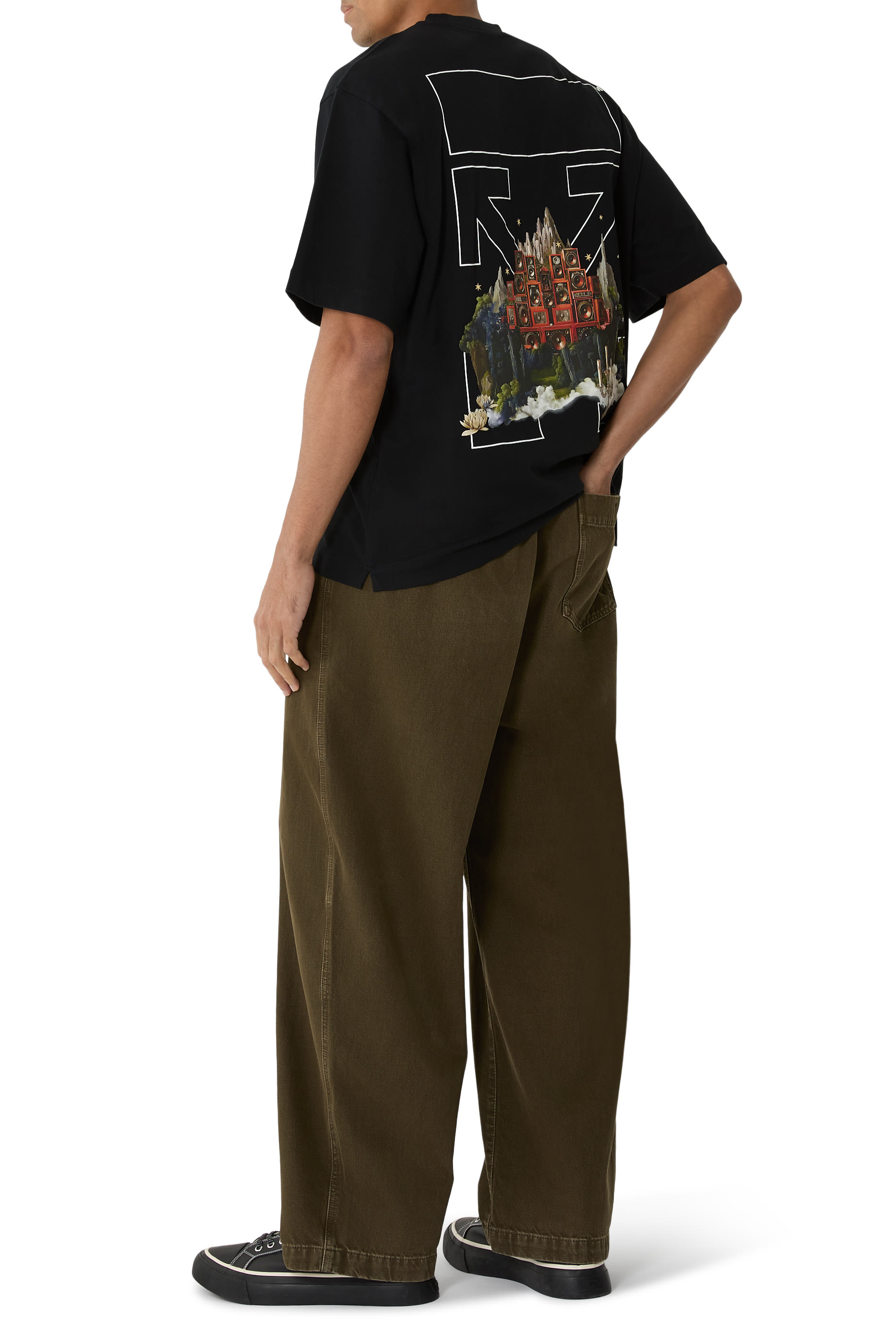  Landscape Arrow Skate Short Sleeve T-Shirt