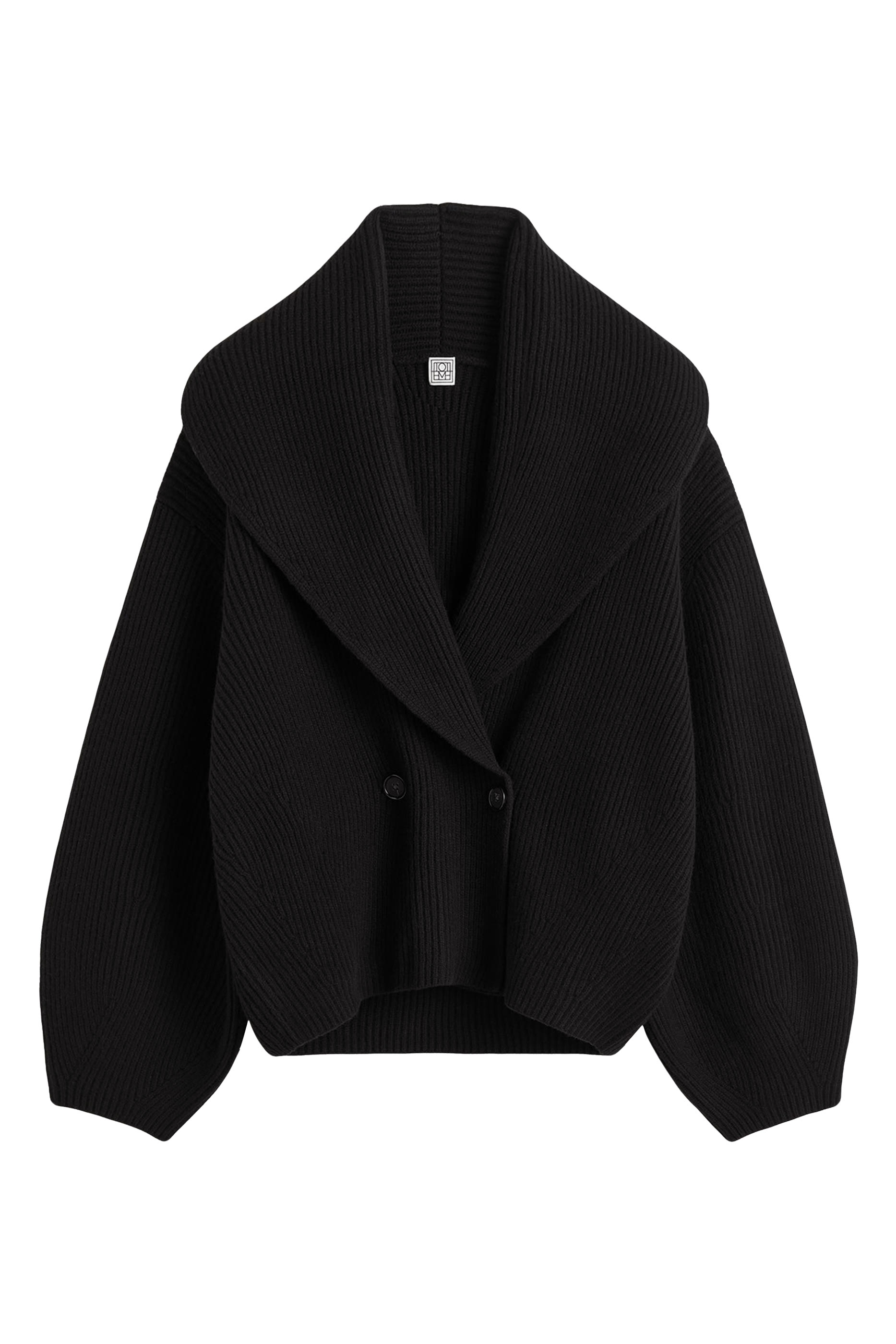 Shawl-Lapel Cardigan