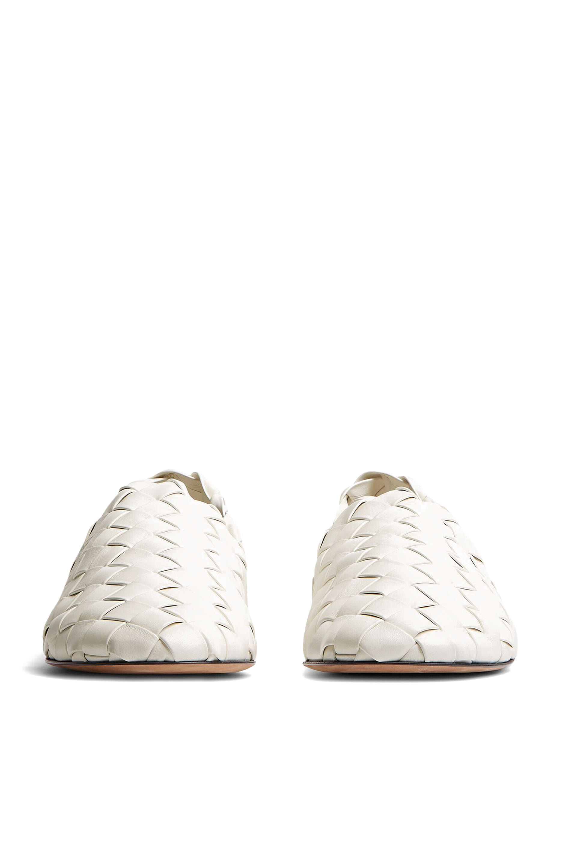 Intrecciato Leather Loafers