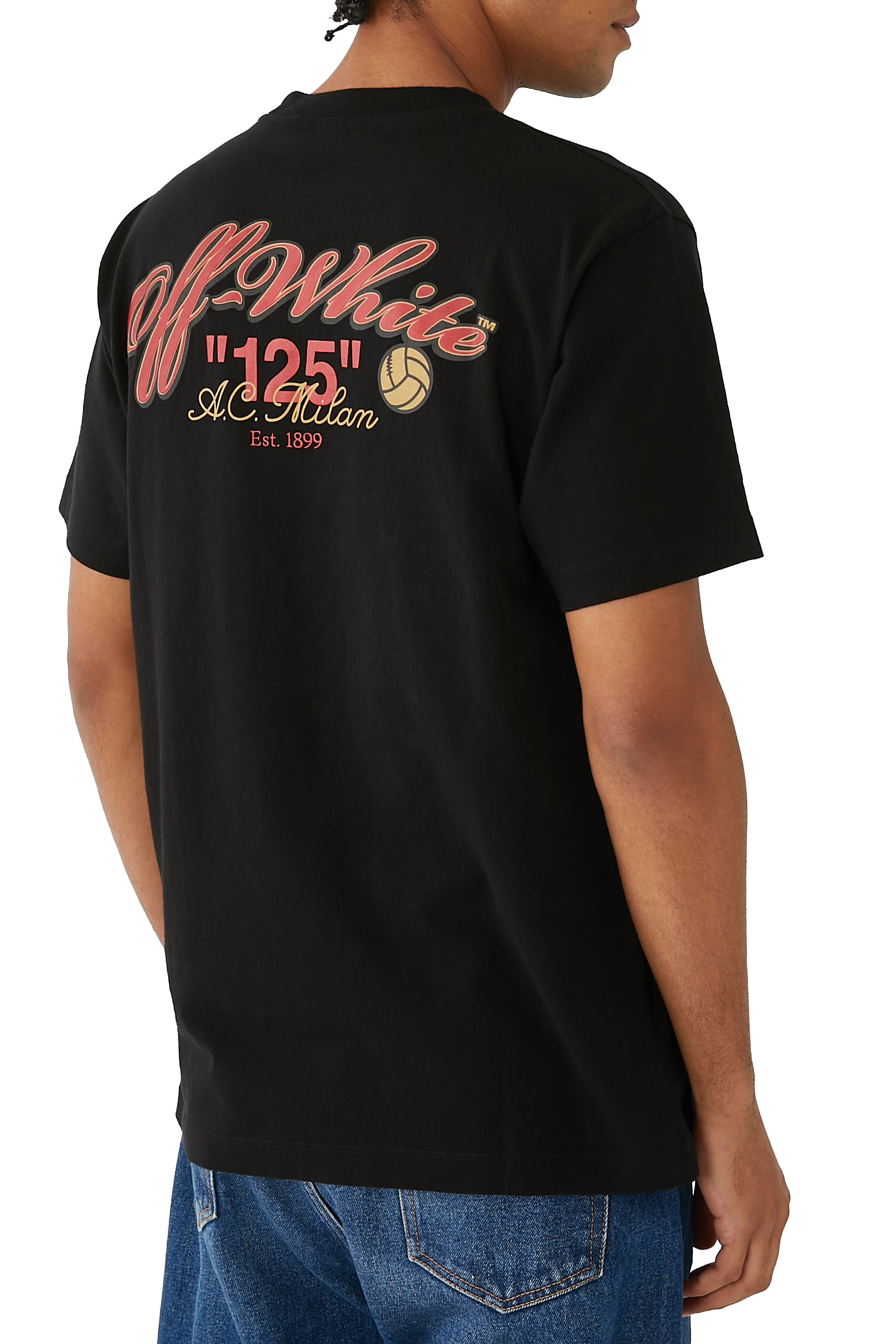 OW x A.C Milan Jersey T-Shirt