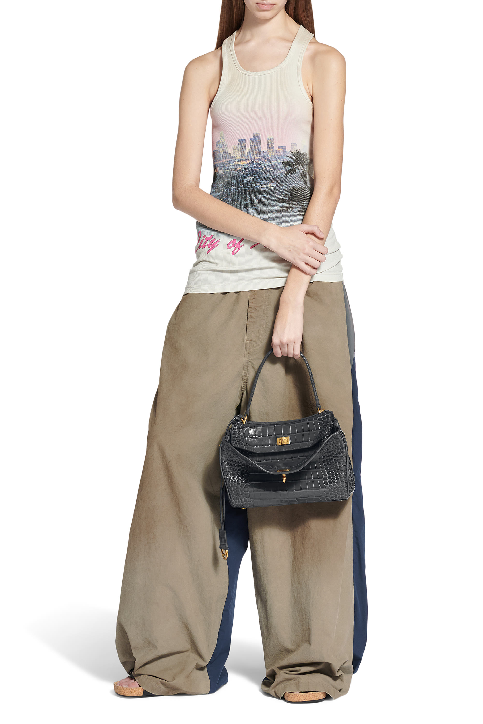 Rodeo Croc Embossed Handbag Small