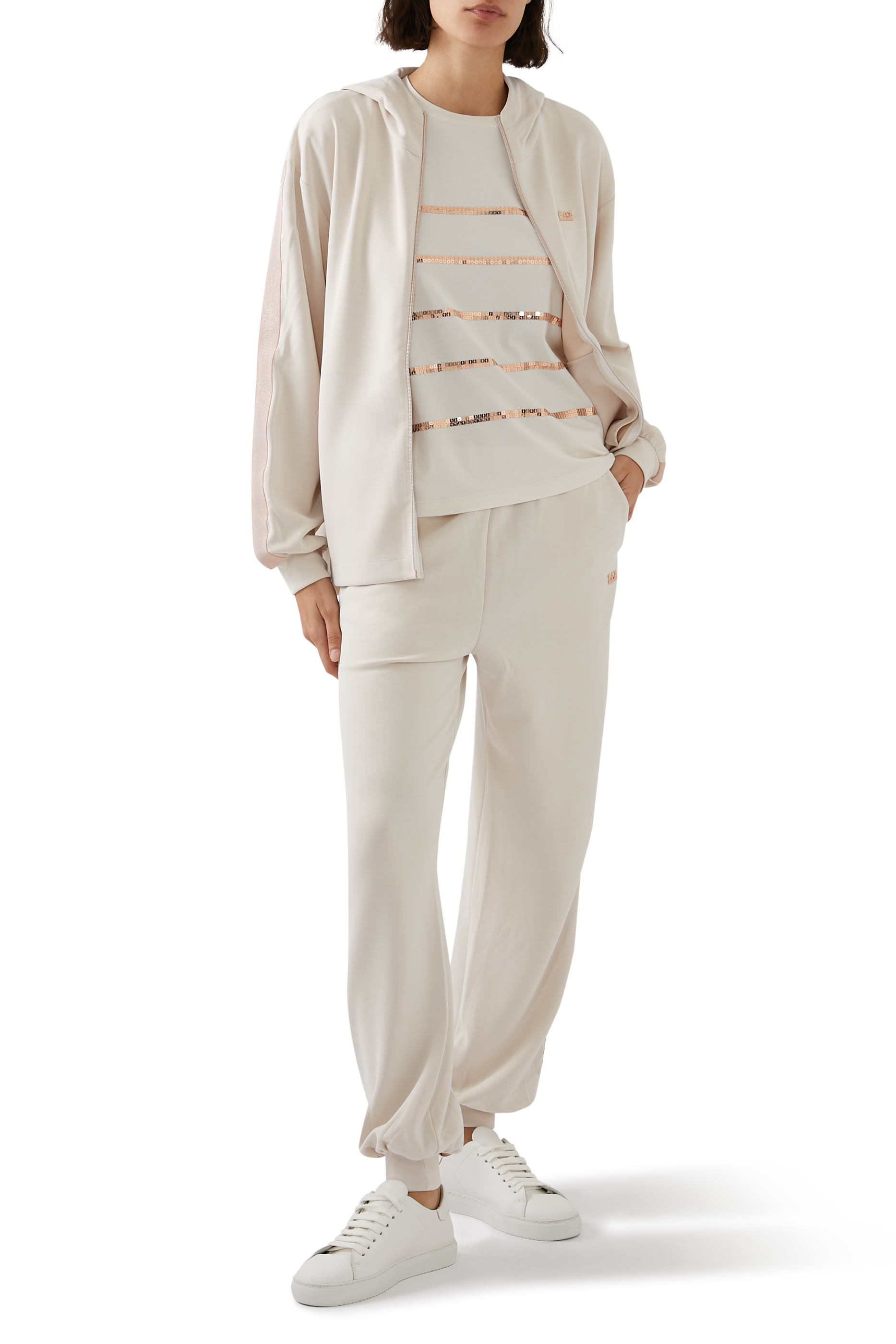 EA7 Logo Side Pocket Joggers