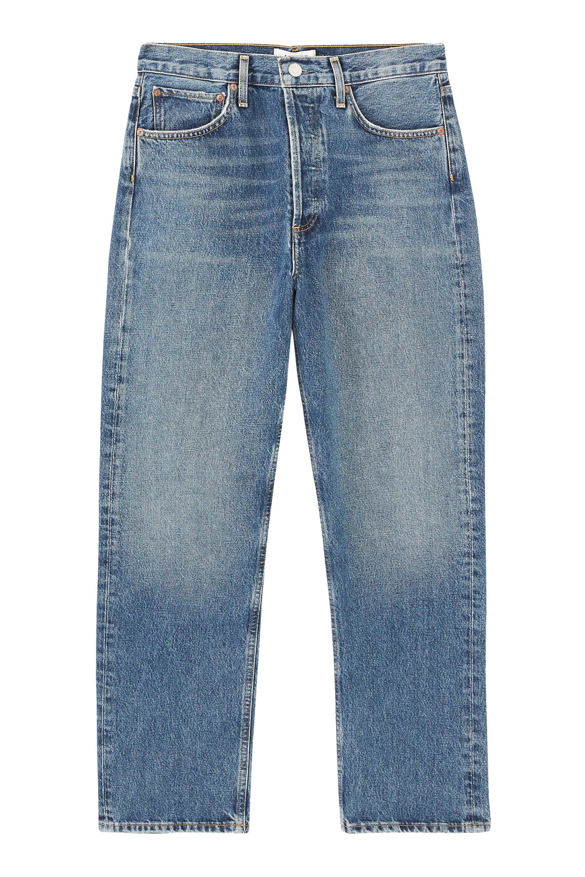 90s Mid Rise Straight Jeans