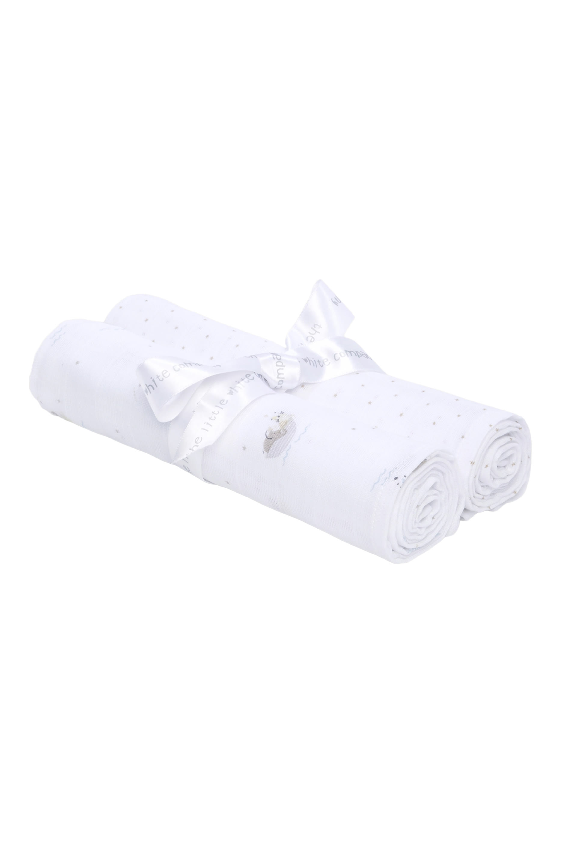 Kids Organic Cotton Safari Boat Muslin, Set of 2