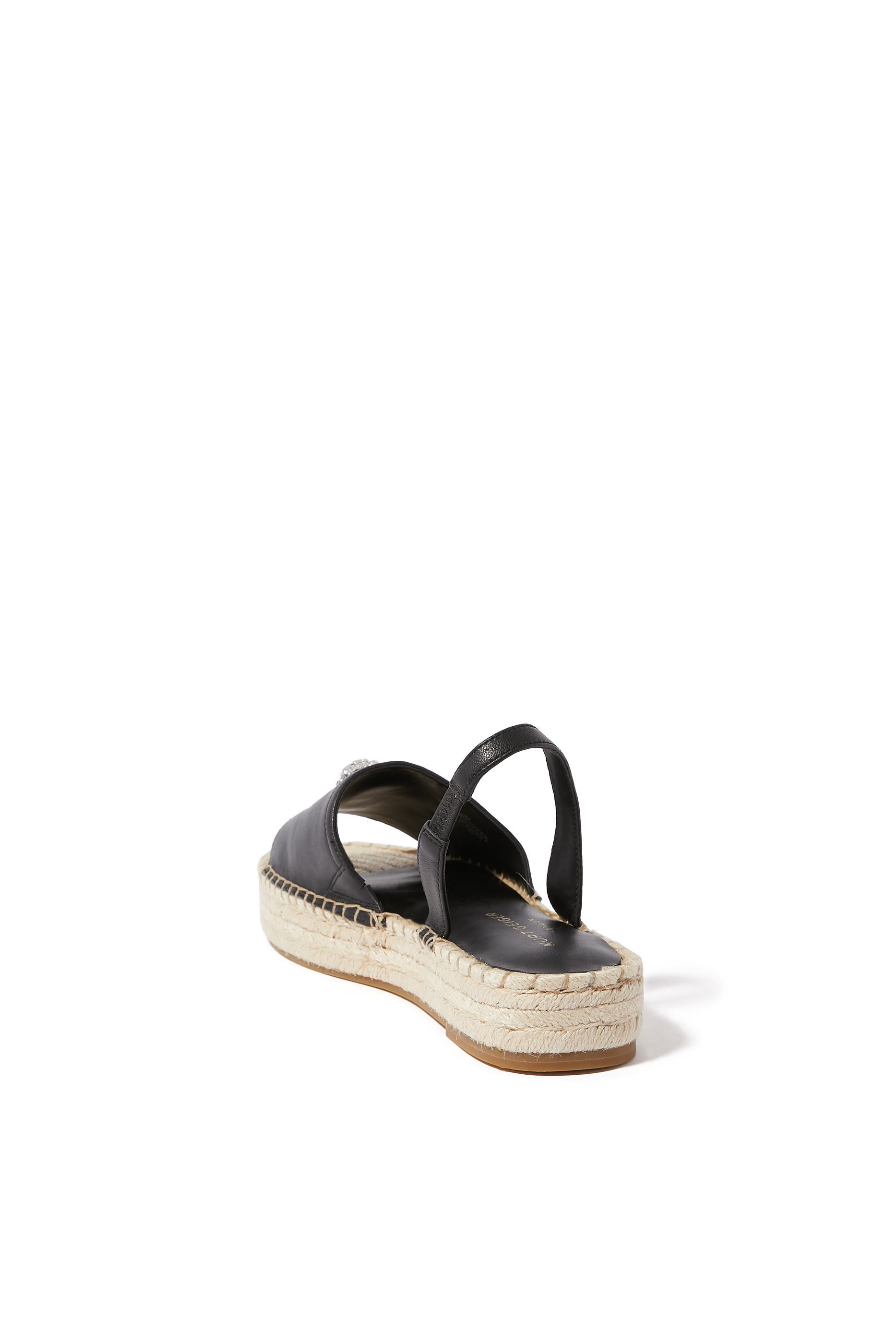 Kensington Leather Espadrilles