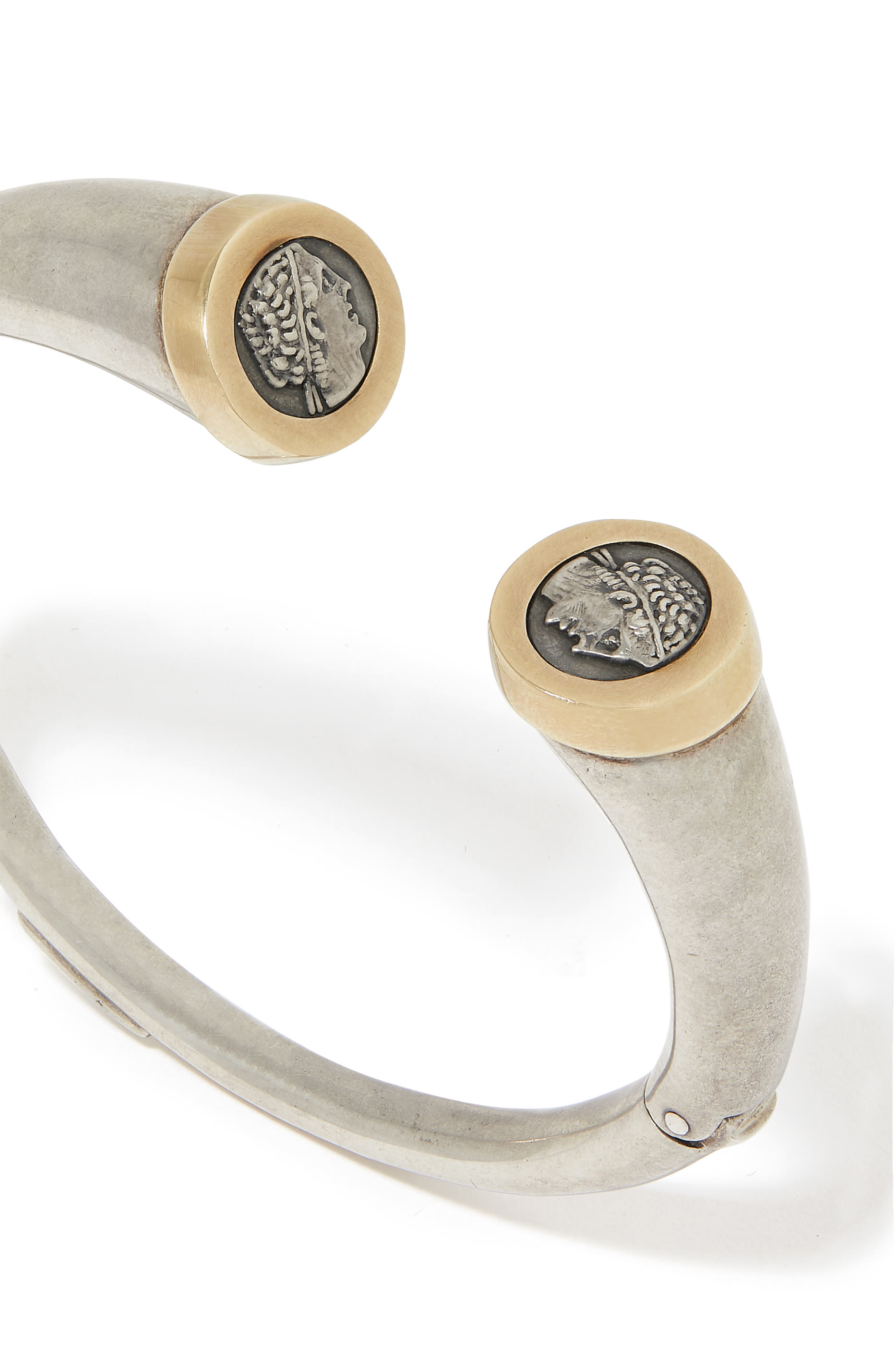 Silver and Gold Bangle