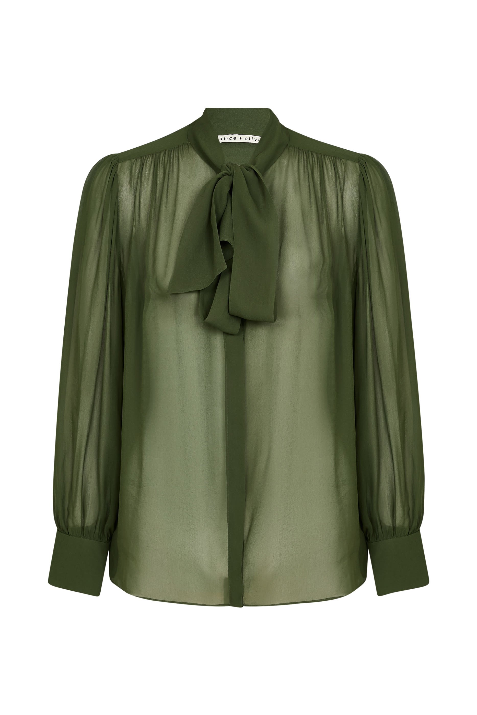  Lloyd Tie Neck Blouse