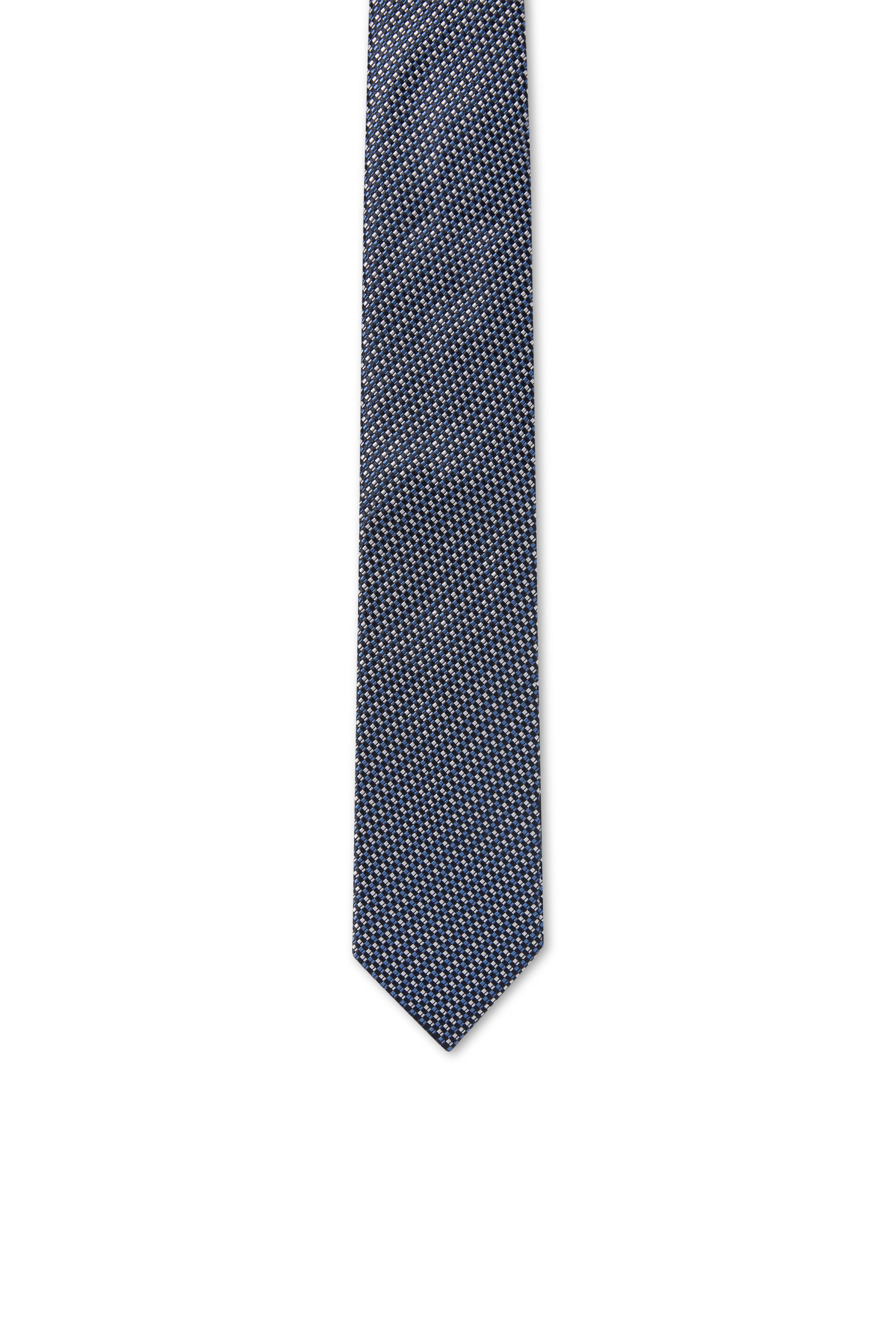 Checked Silk Tie