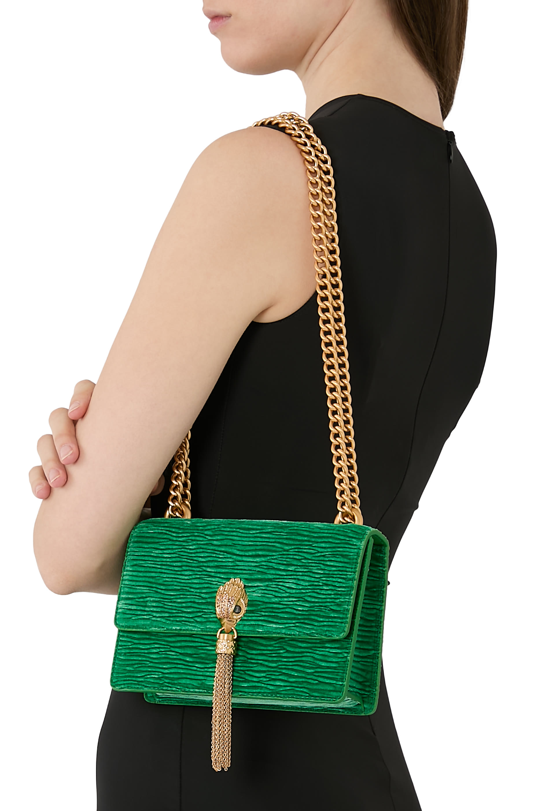 Shoreditch Velvet Crossbody Bag