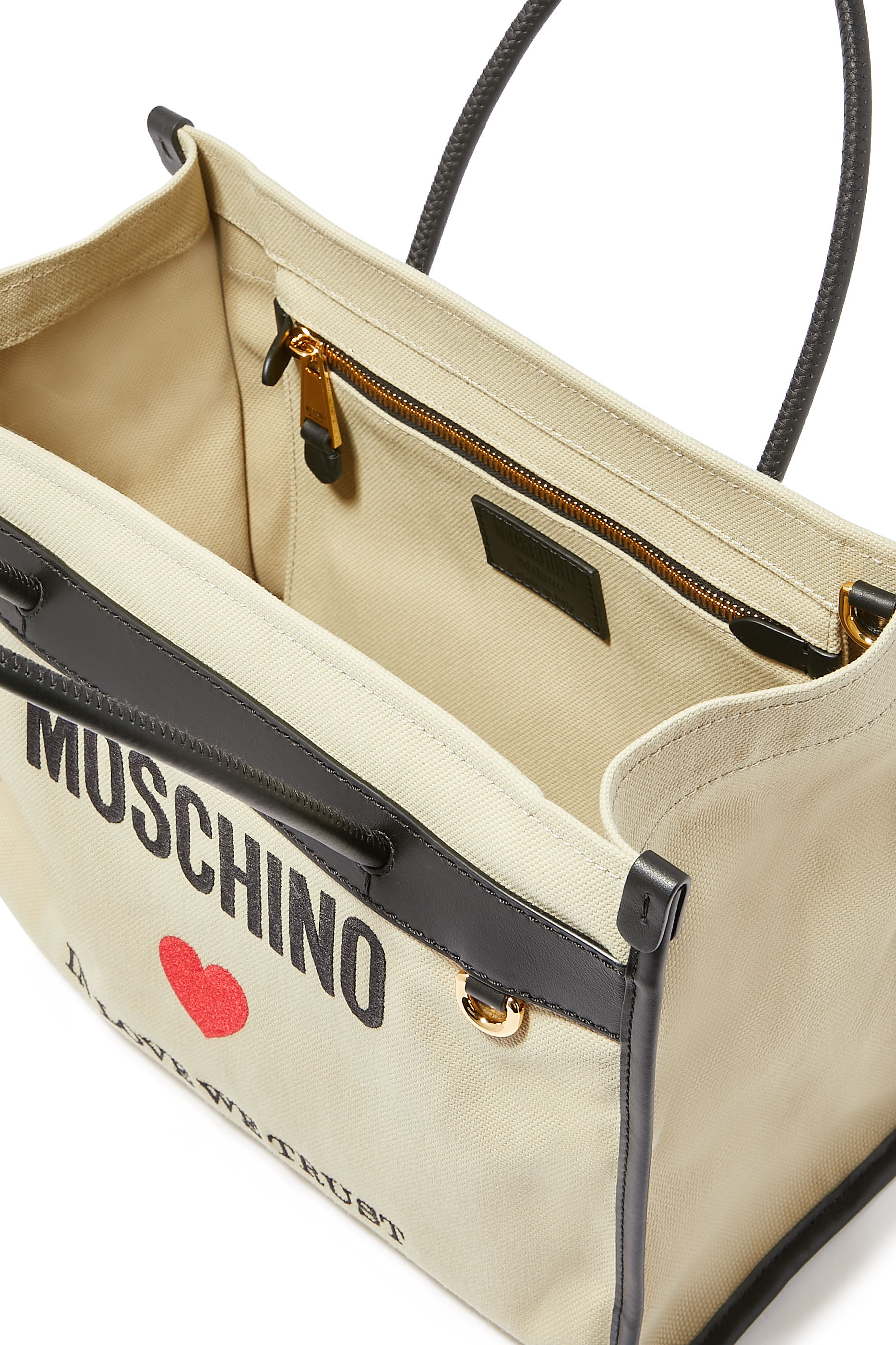 In Love We Trust Small Canvas Tote Bag