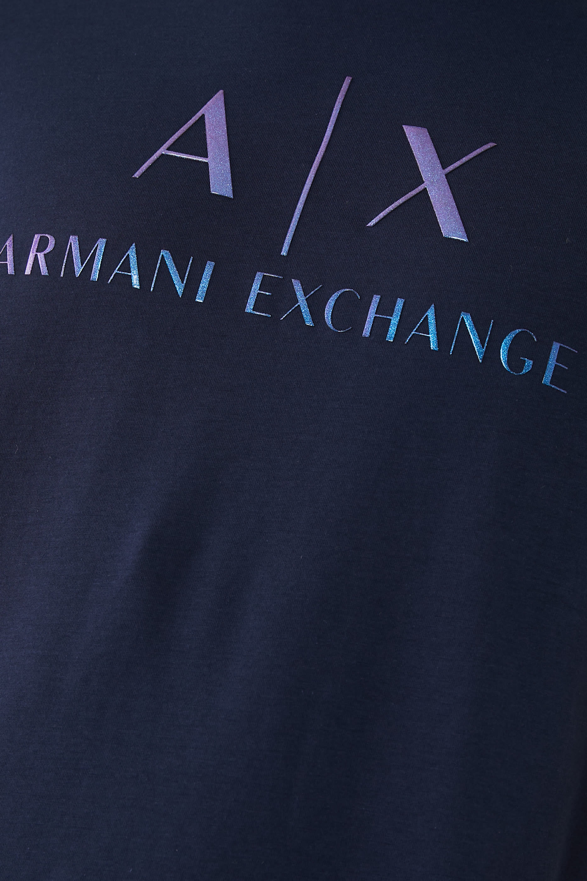 AX Logo Print T-Shirt
