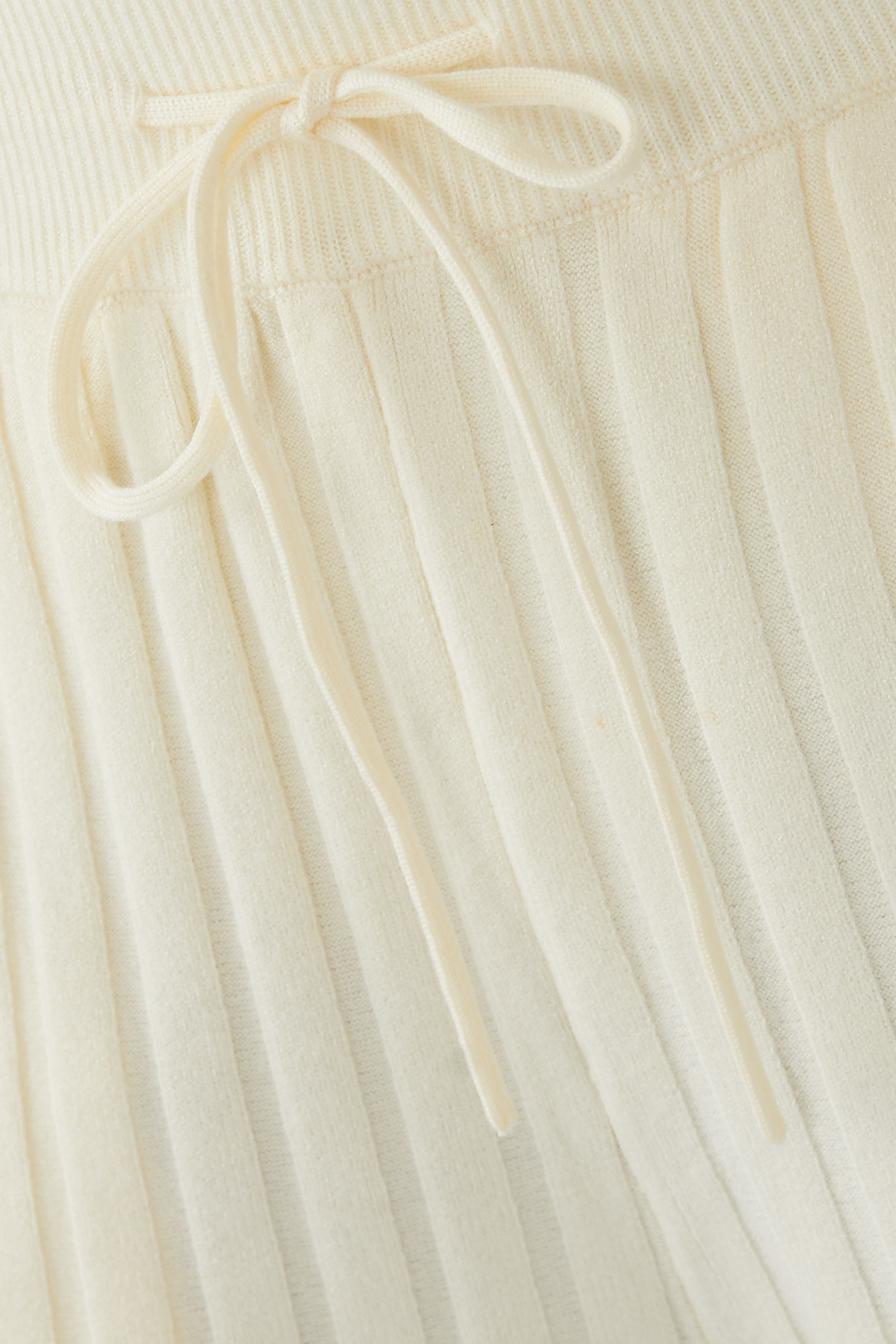 Simeon Wide Rib Knit Trousers