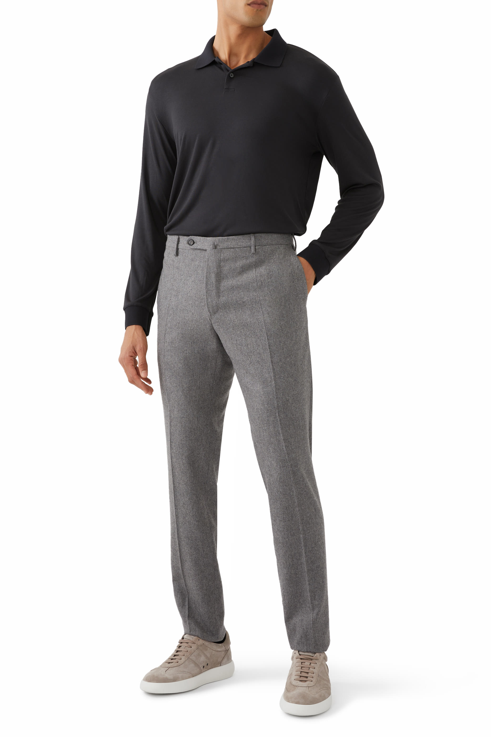 Goris Long Sleeves Polo Shirt