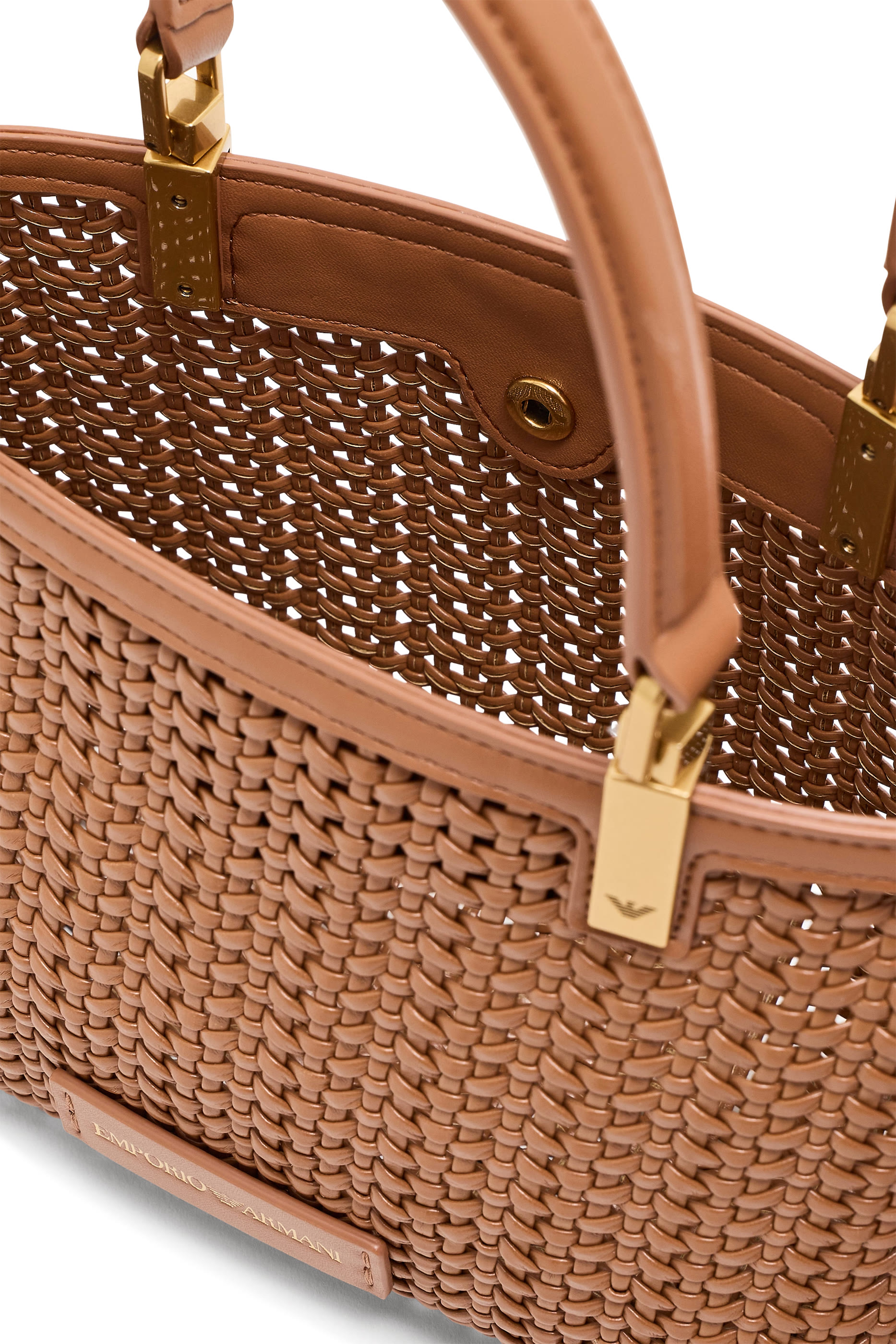 Fringe Detail Braided Handbag