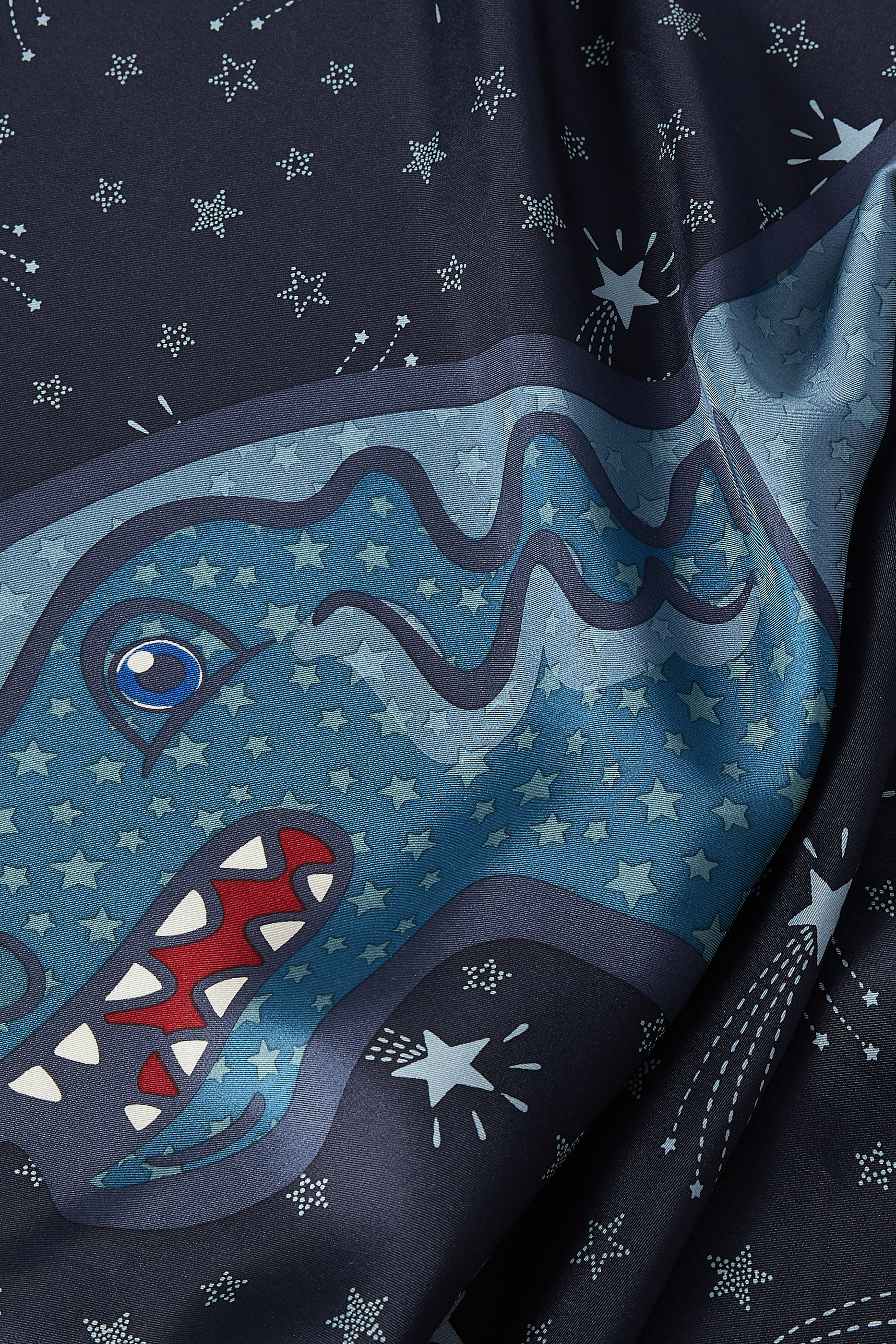 Shooting Star Rexy Silk Square Scarf