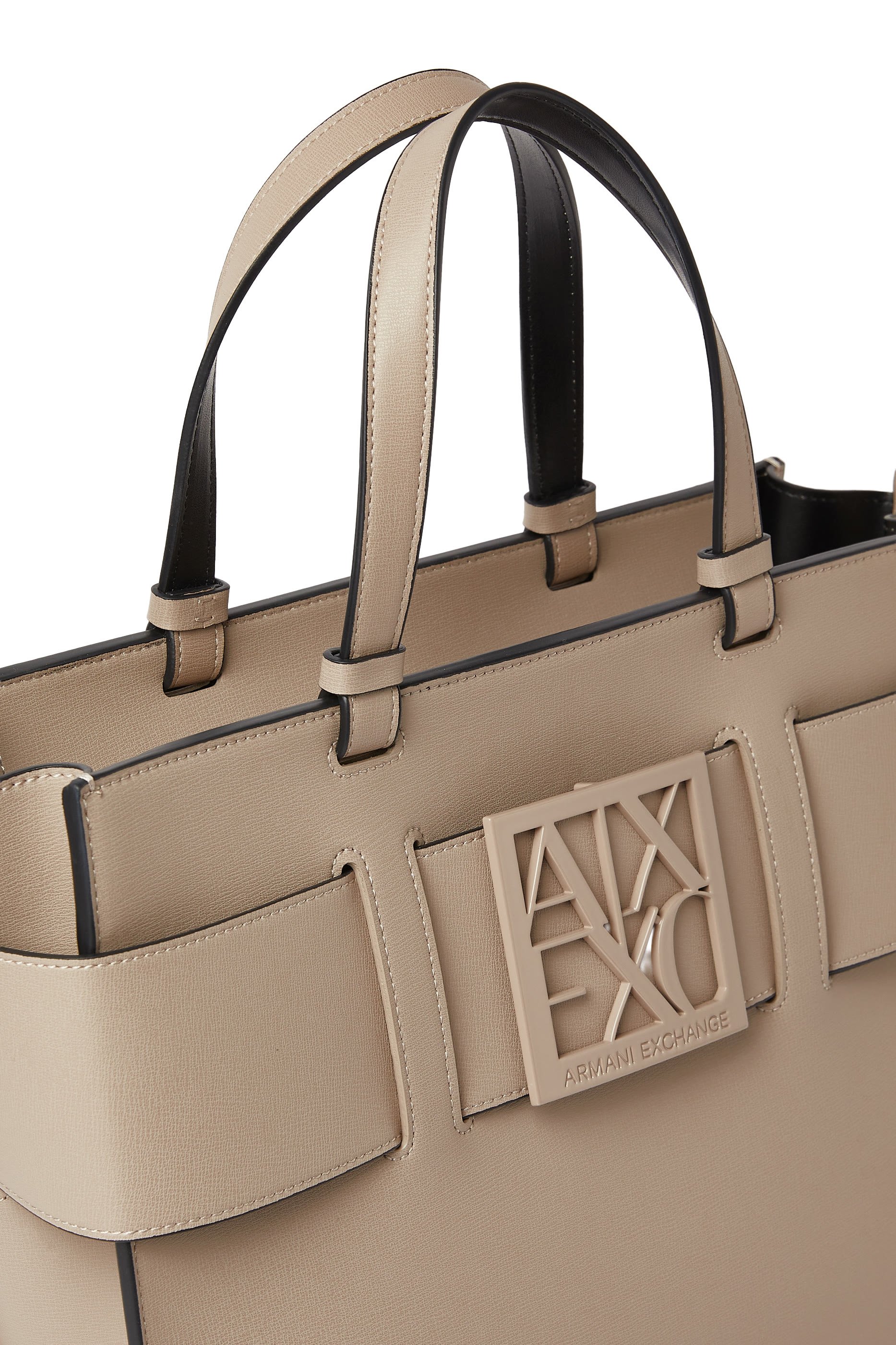 AX Plaque Big Tote Bag