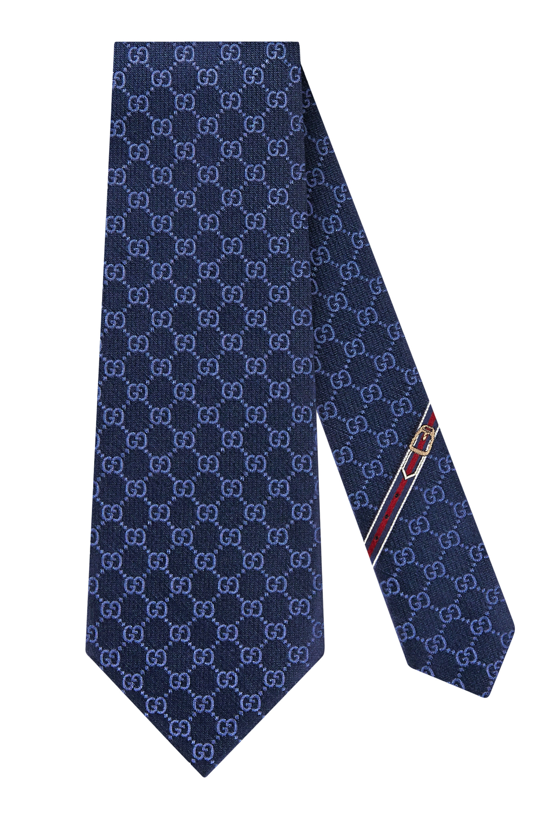 GG Pattern Silk Tie